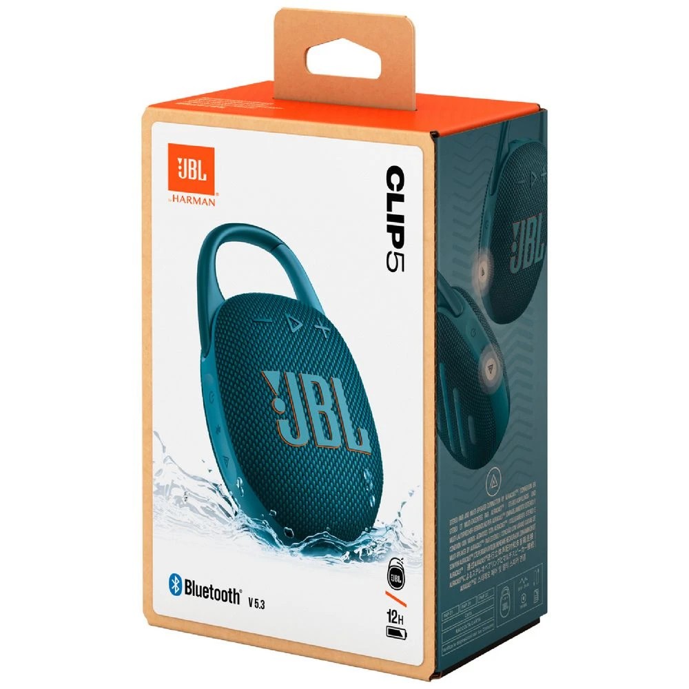 6 JBL Clip 5 Mini Bluetooth Speaker Blue, 6 of 6