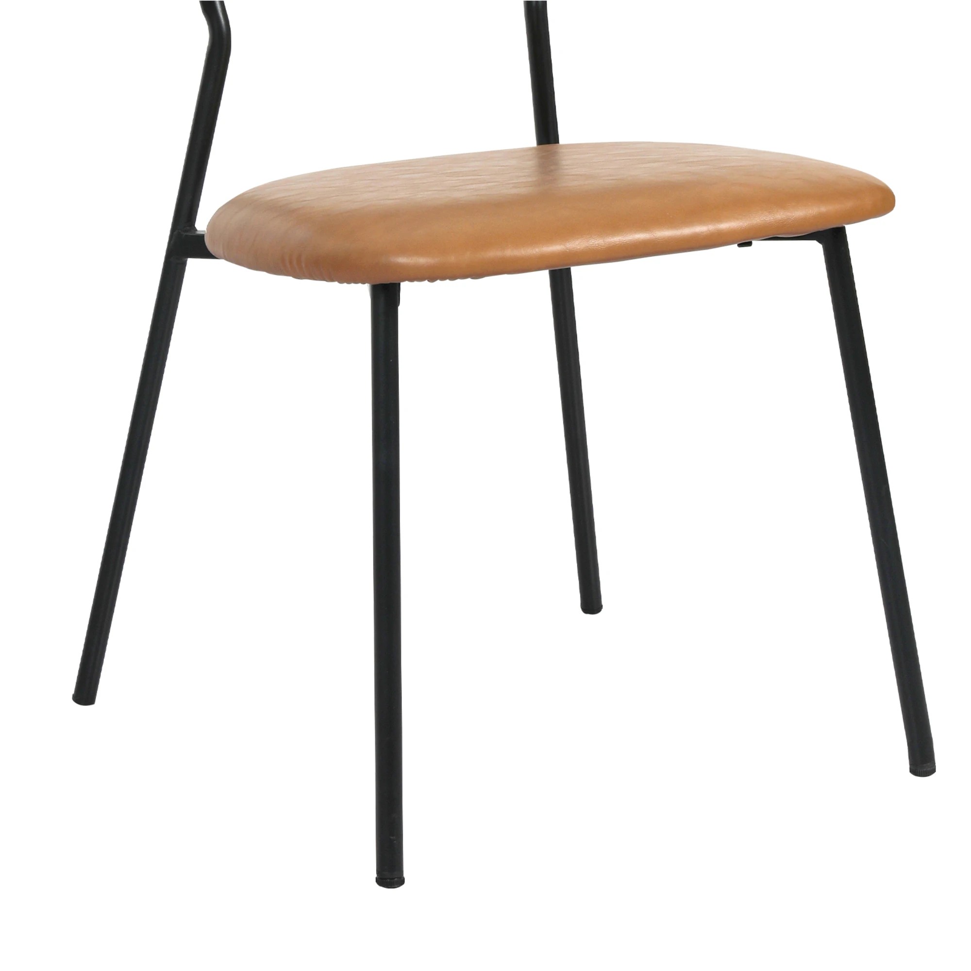 6 Levede 2x PU Leather Padded  Dining Chairs - Natural, 6 of 9