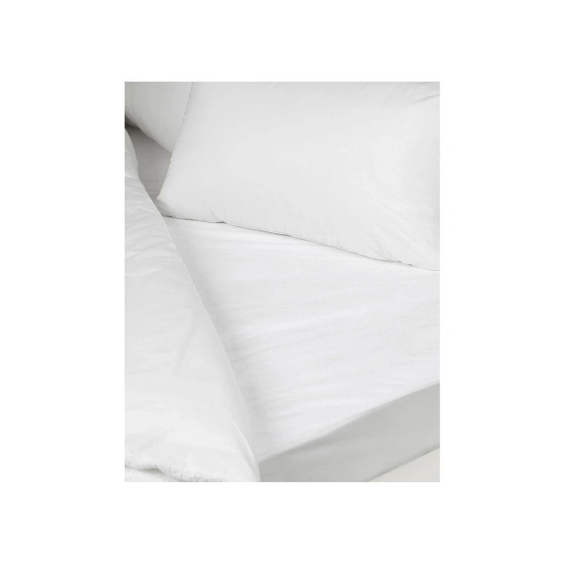 3 Tontine Comfortech Dry Sleep Waterproof Queen Bed Mattress Protector 152x203 Cm
 - White, 3 of 3