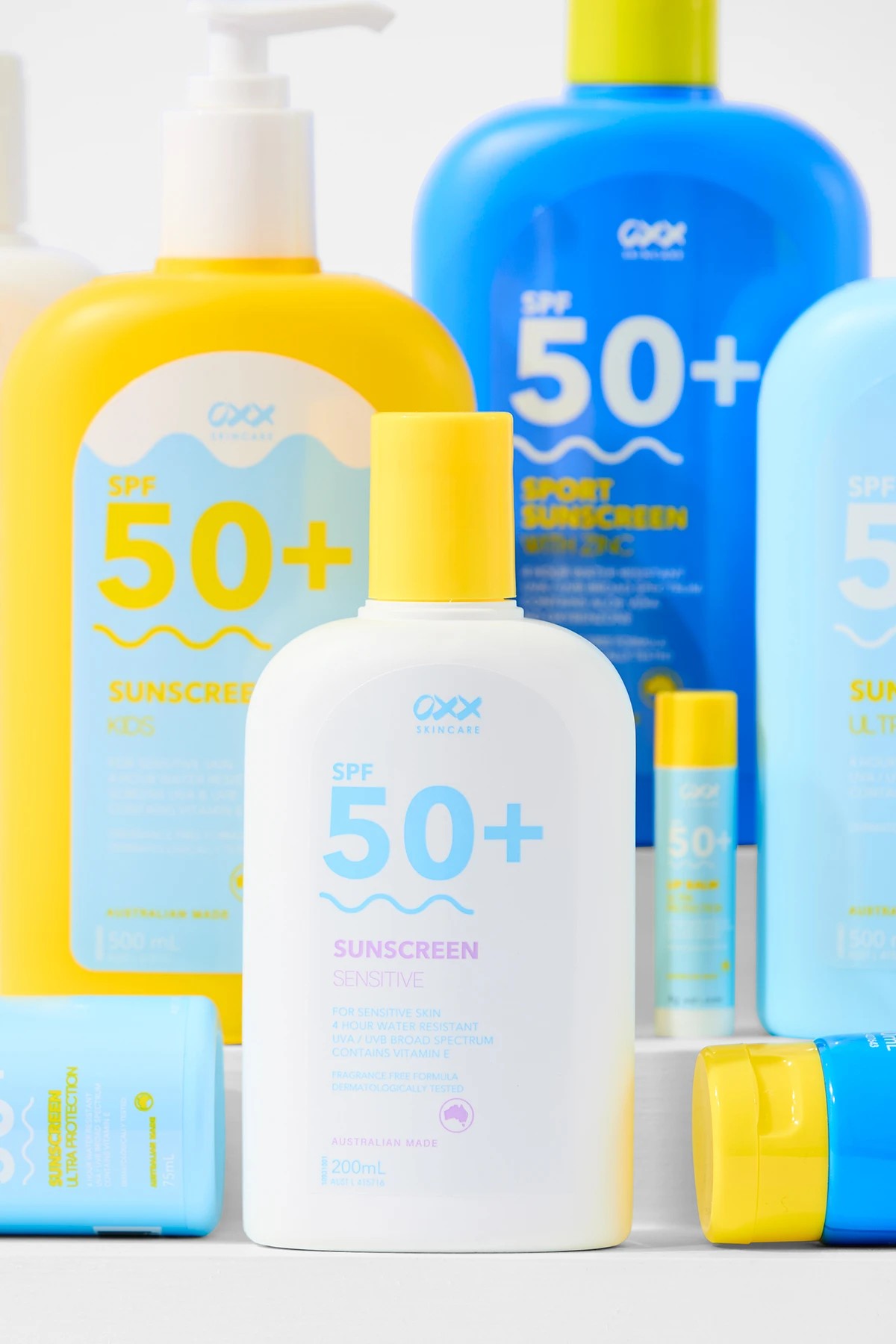 10 OXX Skincare SPF 50+ Sensitive Sunscreen 200ml - Vitamin E, 10 of 10