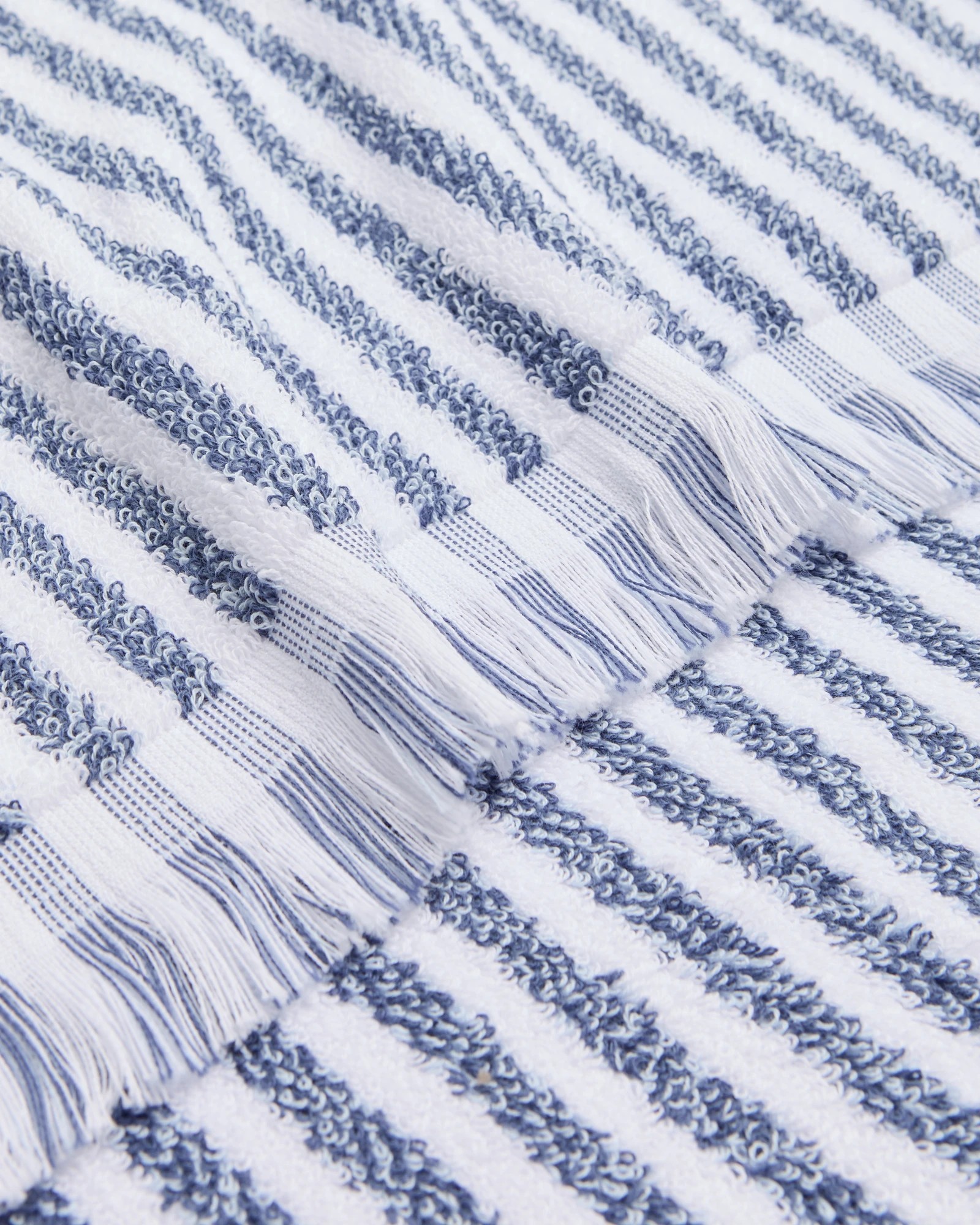 2 Target Australian Cotton Marle Striped Hand Towel -  Hugo
 - White, 2 of 3