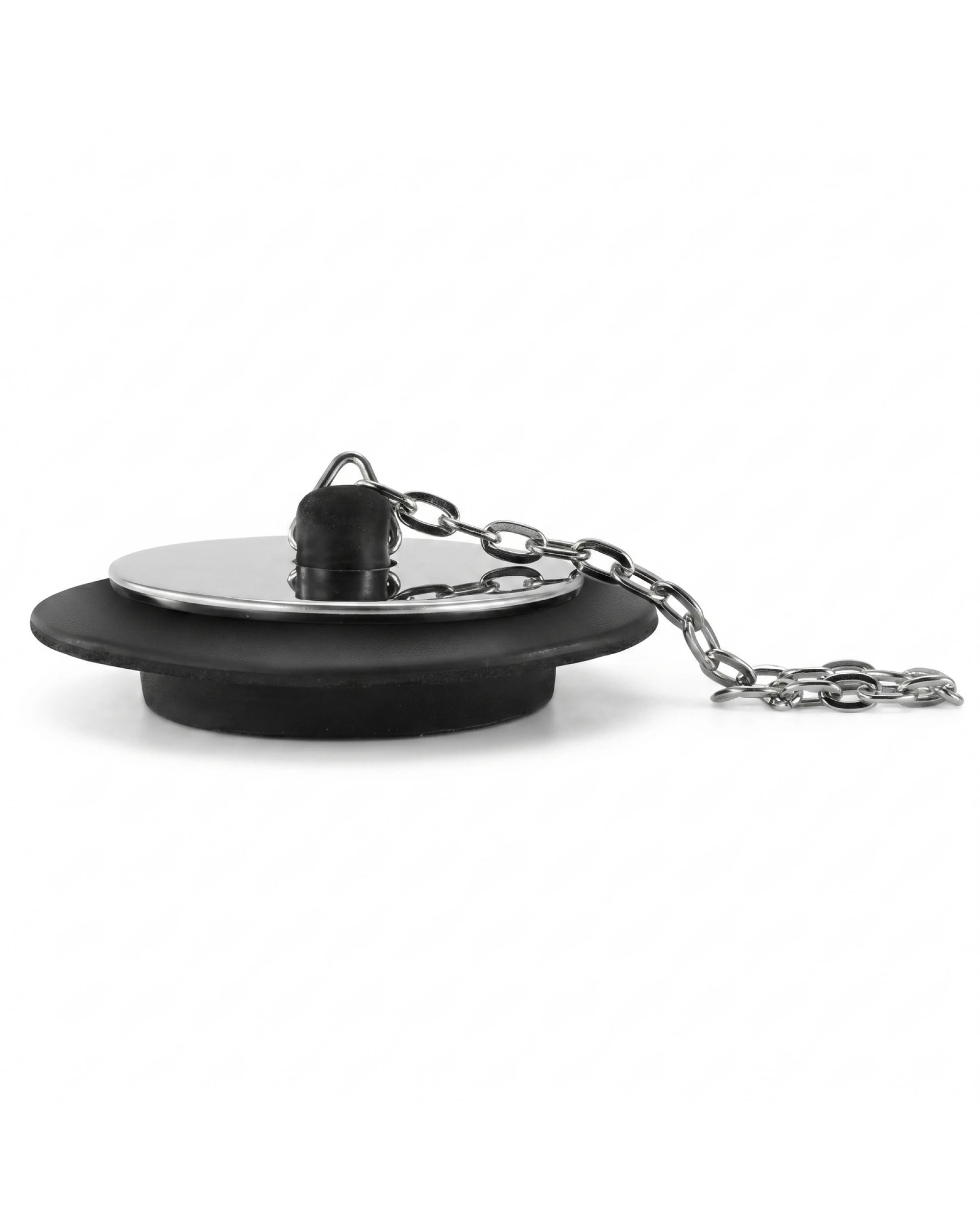 1 BR Home 40mm Sink Plug w/ Stainless Steel Chain, 1 of 3