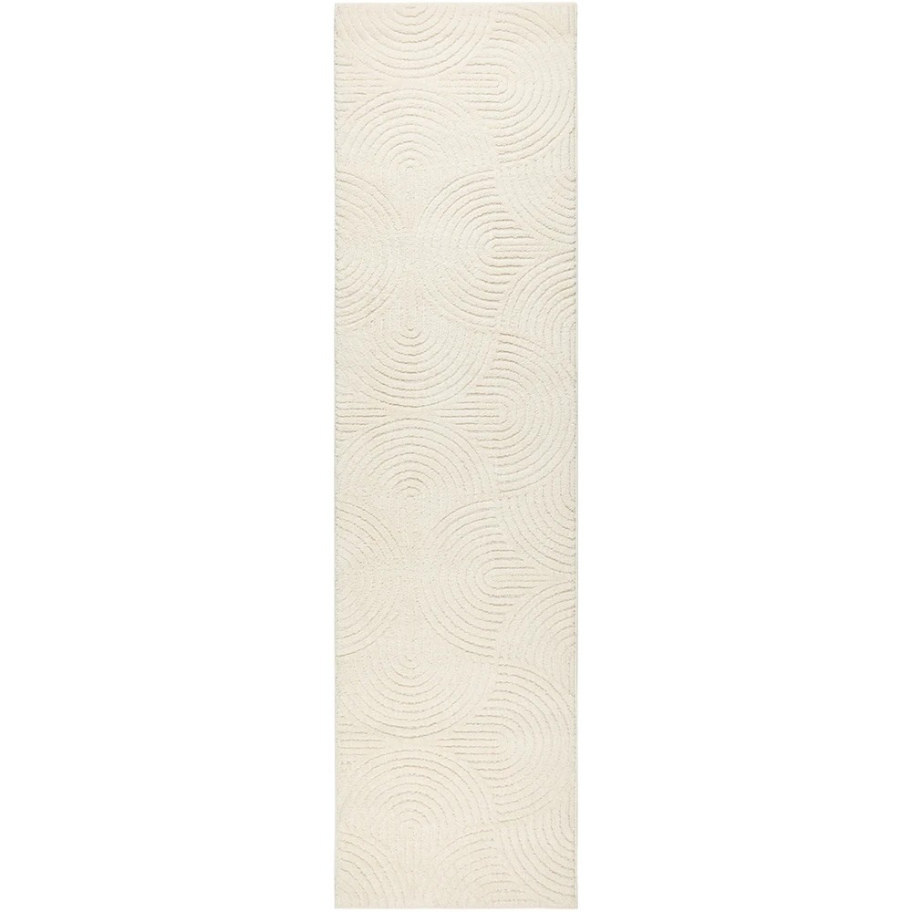 2 Common Ground Rugs Sanctuary Zina 300x80cm Runner - Medium Rug - White, 2 of 7
