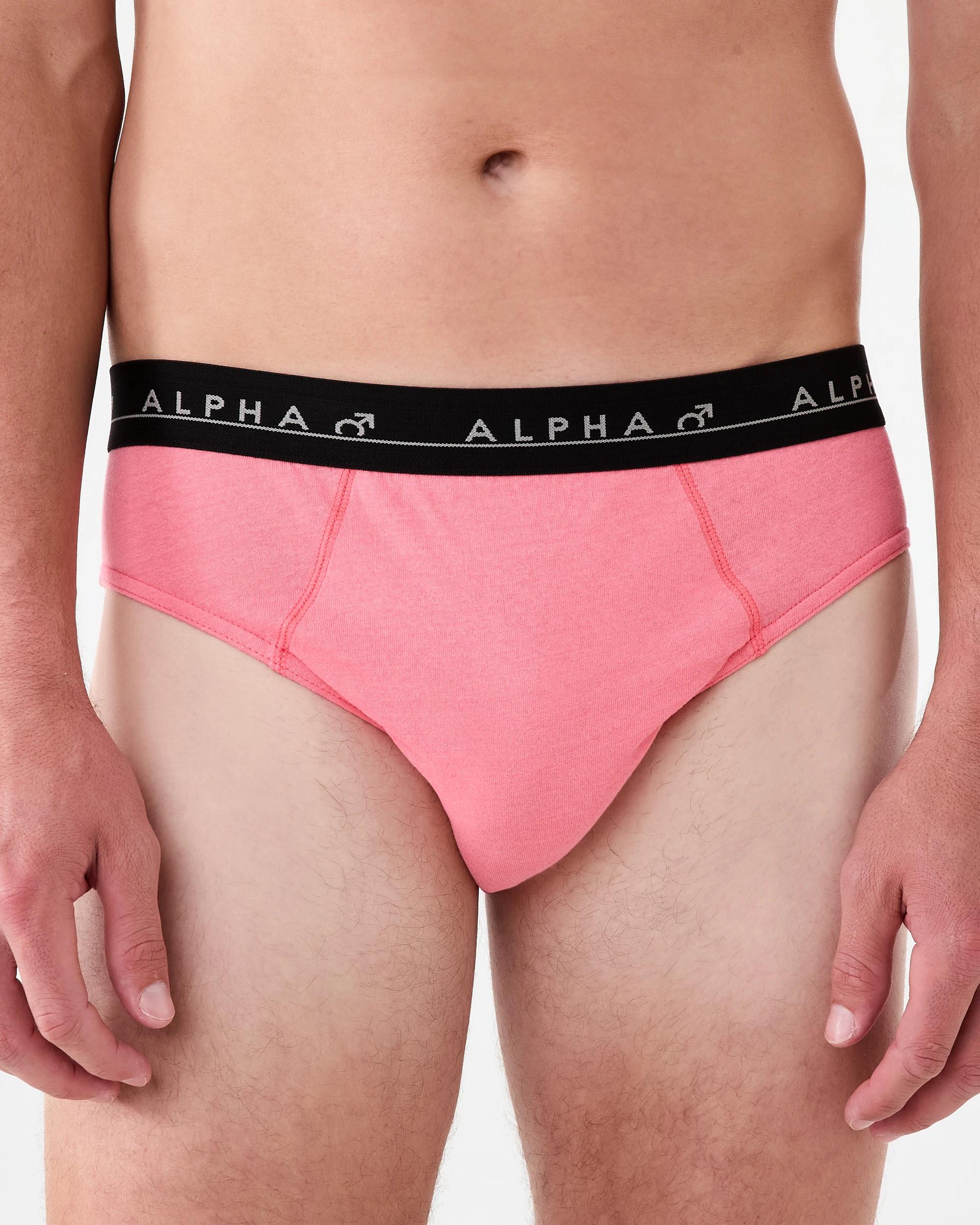 5 5 Pack Alpha Attached Elastic Hipster Briefs Brght Strp, 5 of 9