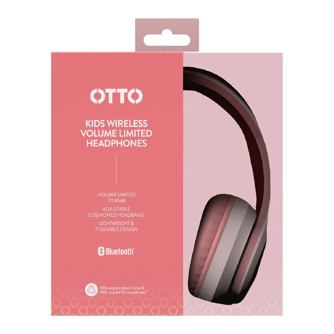 6 Otto Kids Wireless Headphones Pink, 6 of 7