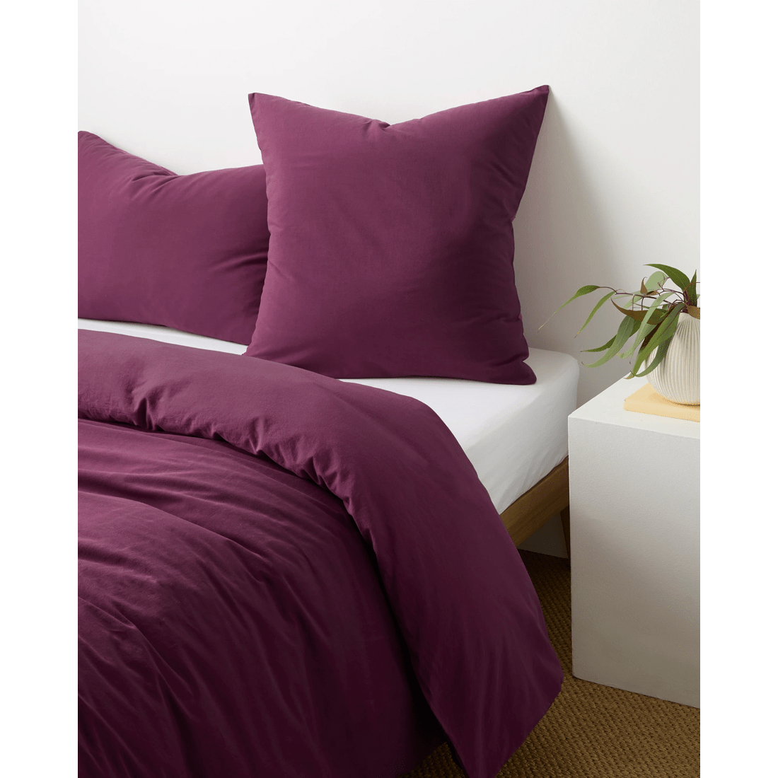 1 Arlo Stonewash European Pillowcase
 - Queen Bed
 - Pink, 1 of 2