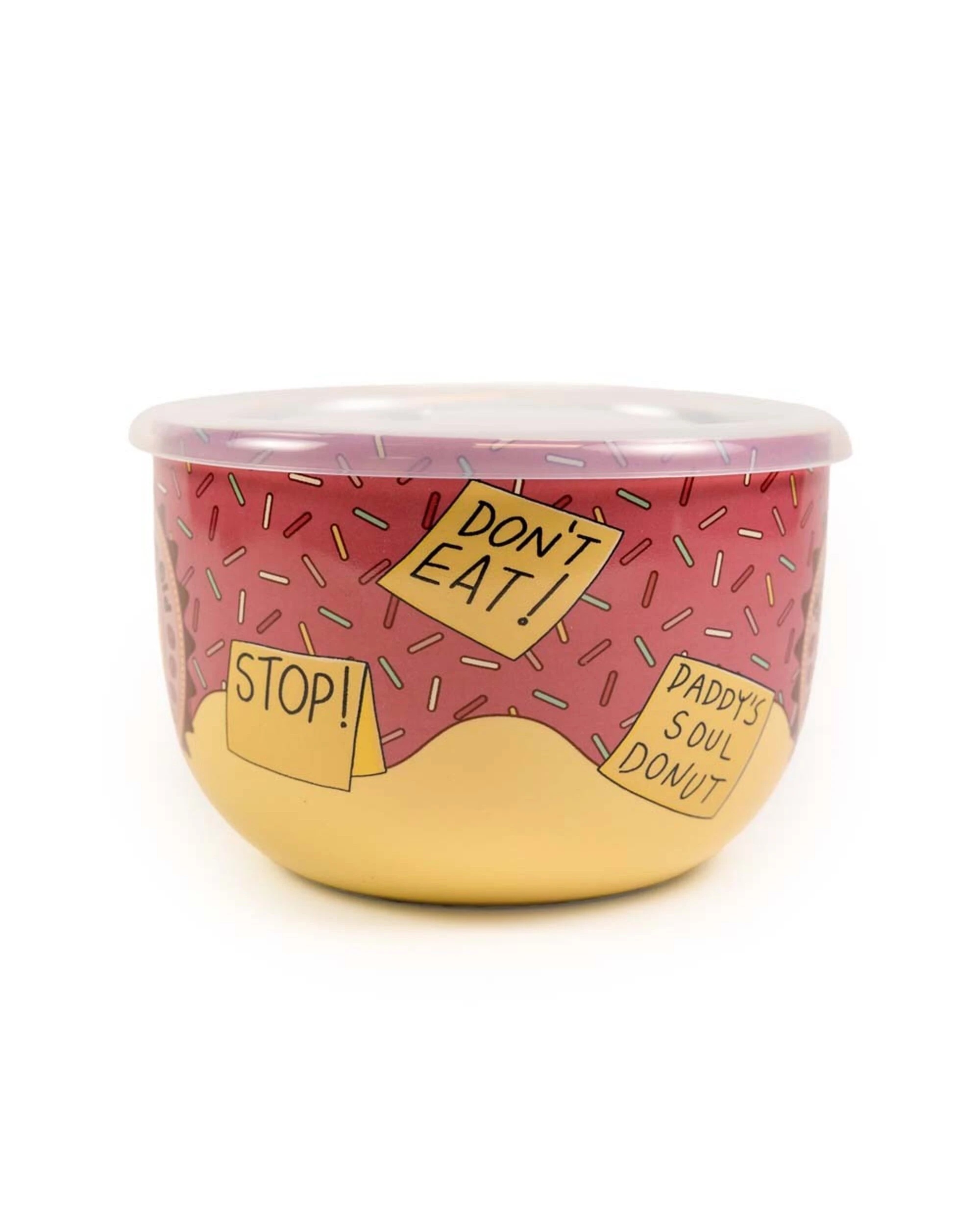 3 The Simpsons - Freshest Day-Old Donuts Soup Bowl with Lid, 3 of 5