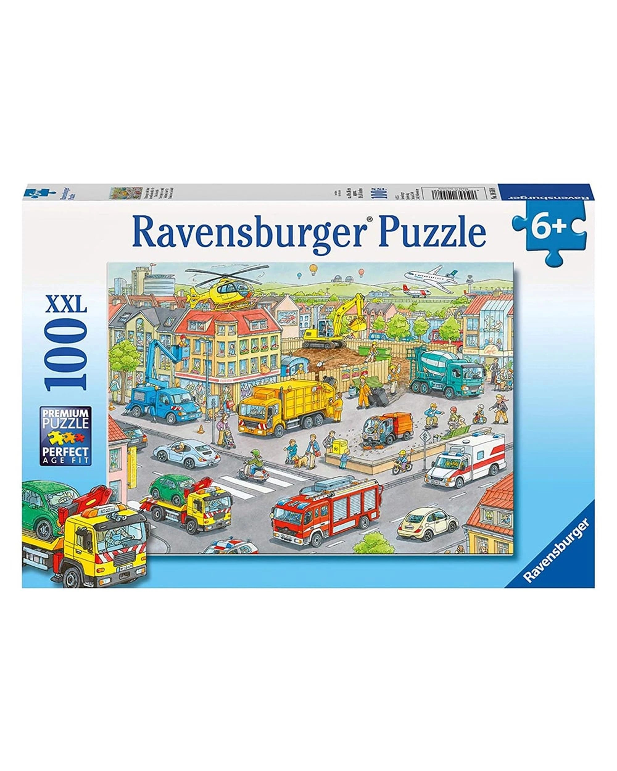 1 Ravensburger Vehicles in the City 100 Piece Jigsaw Puzzle, 1 of 1