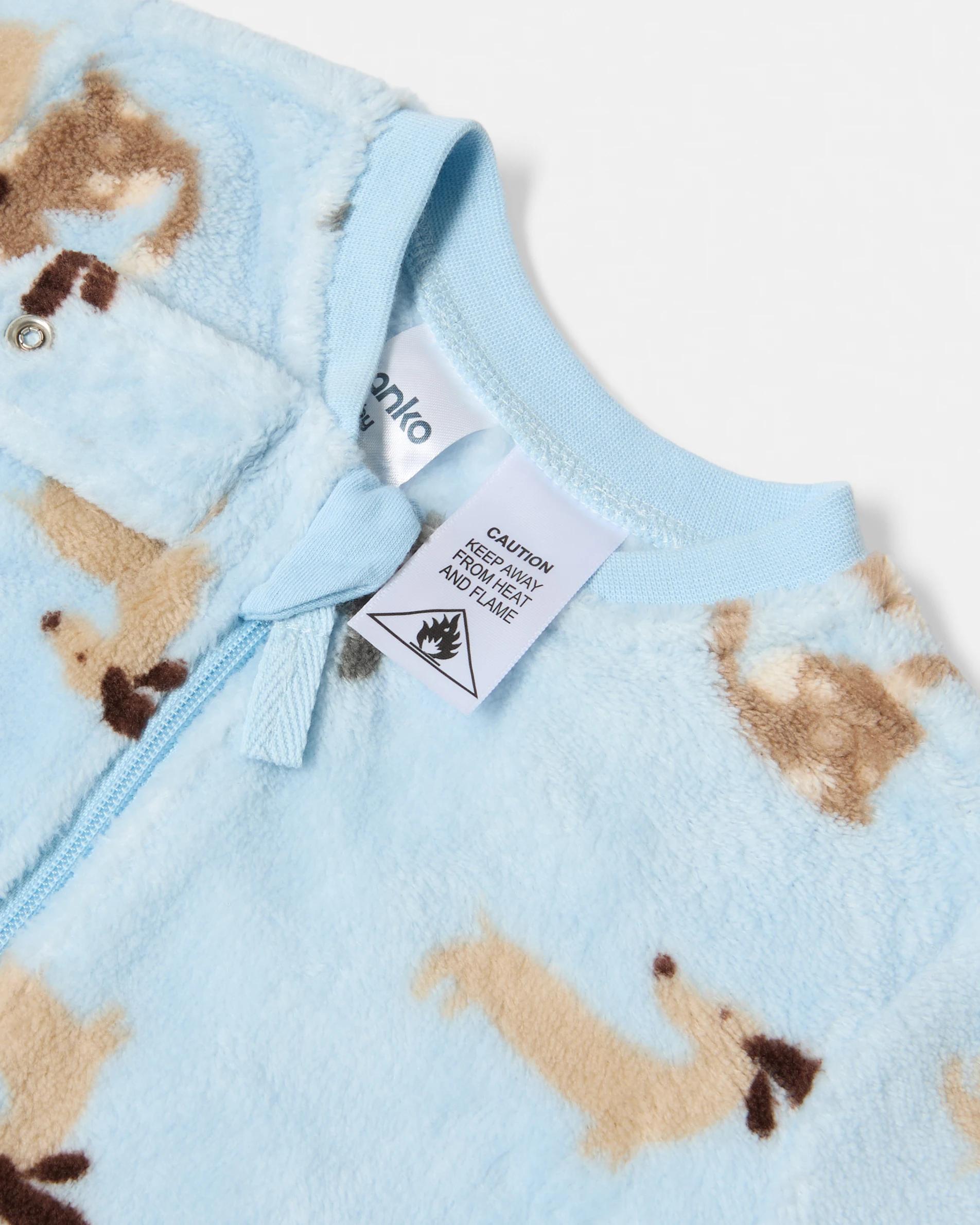 3 Fluffy Coverall Blu Dogs, 3 of 4