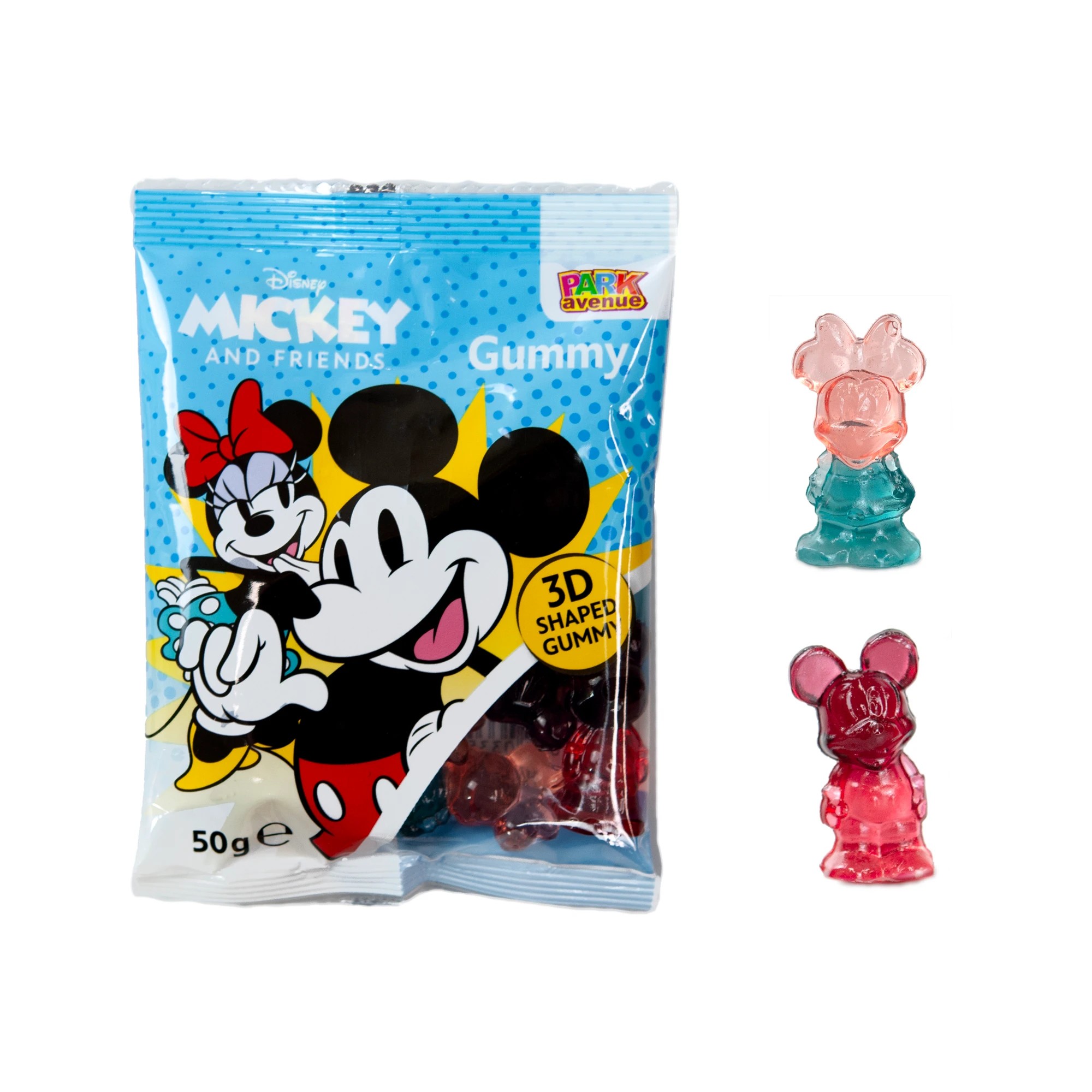 1 Park Avenue Disney Mickey and Friends Gummy Bag 50g, 1 of 5