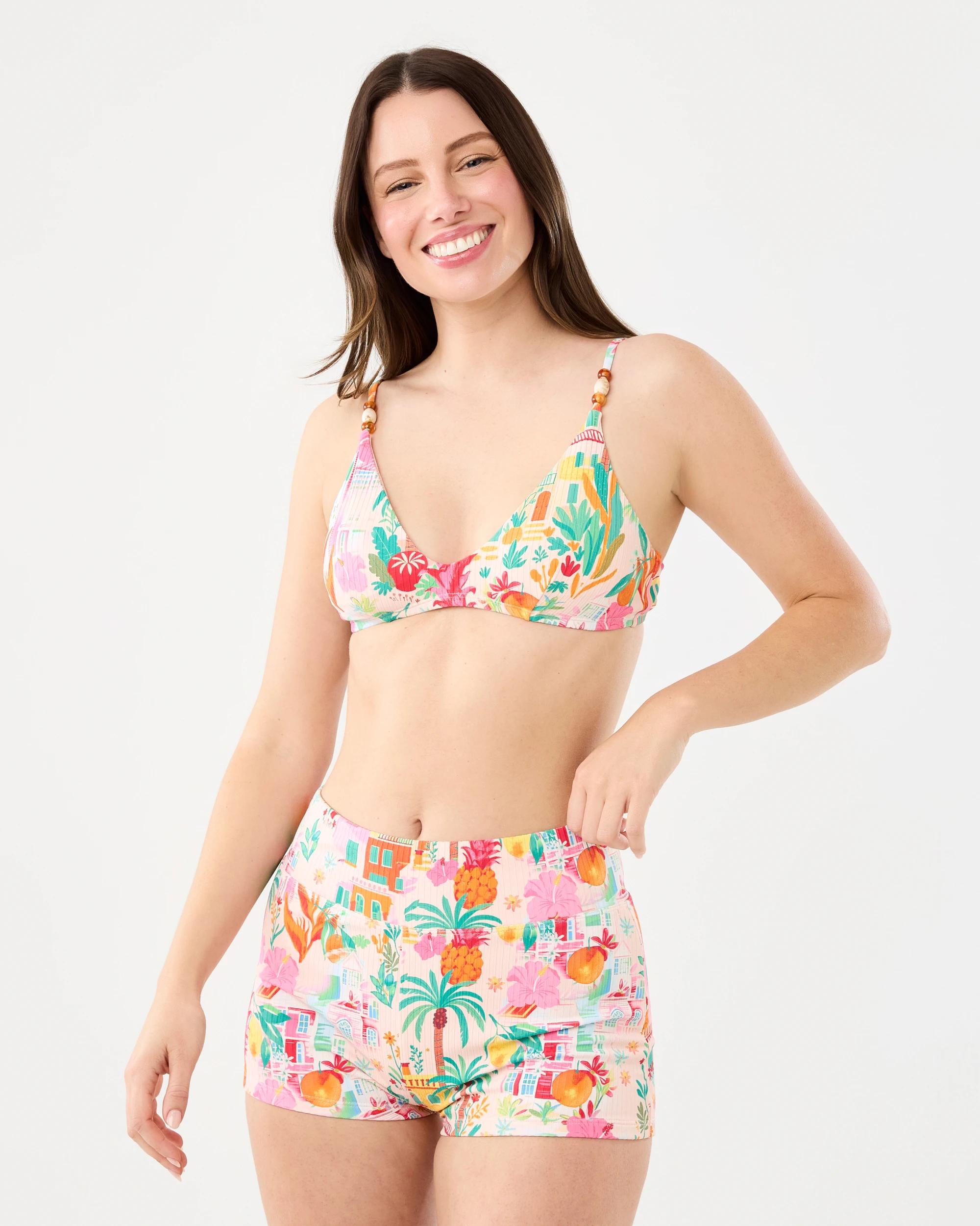 1 Printed Swim Shorts Pnk Cstal, 1 of 5