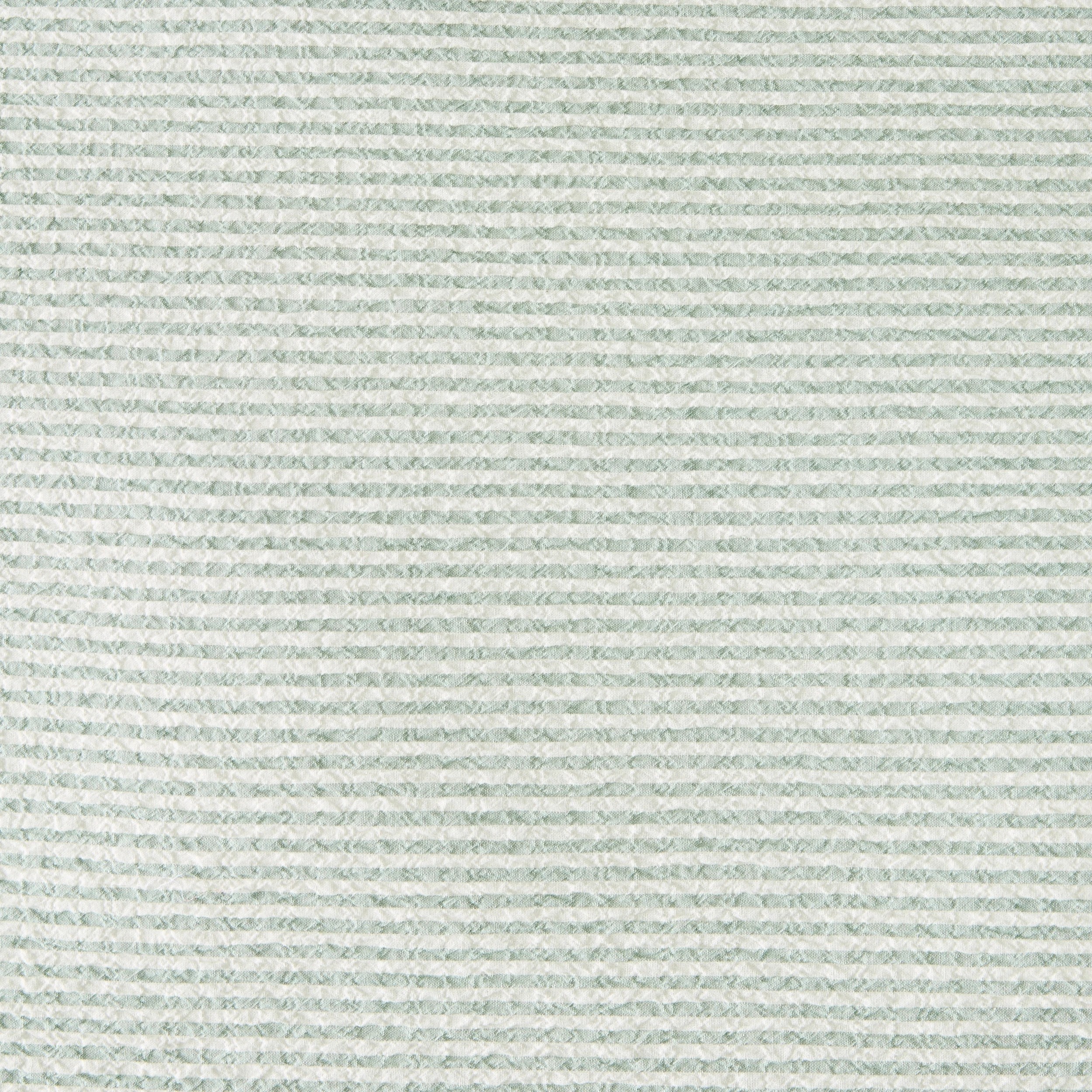 7 Stripe Seersucker Quilt Cover Set - King Bed, Sage, 7 of 7