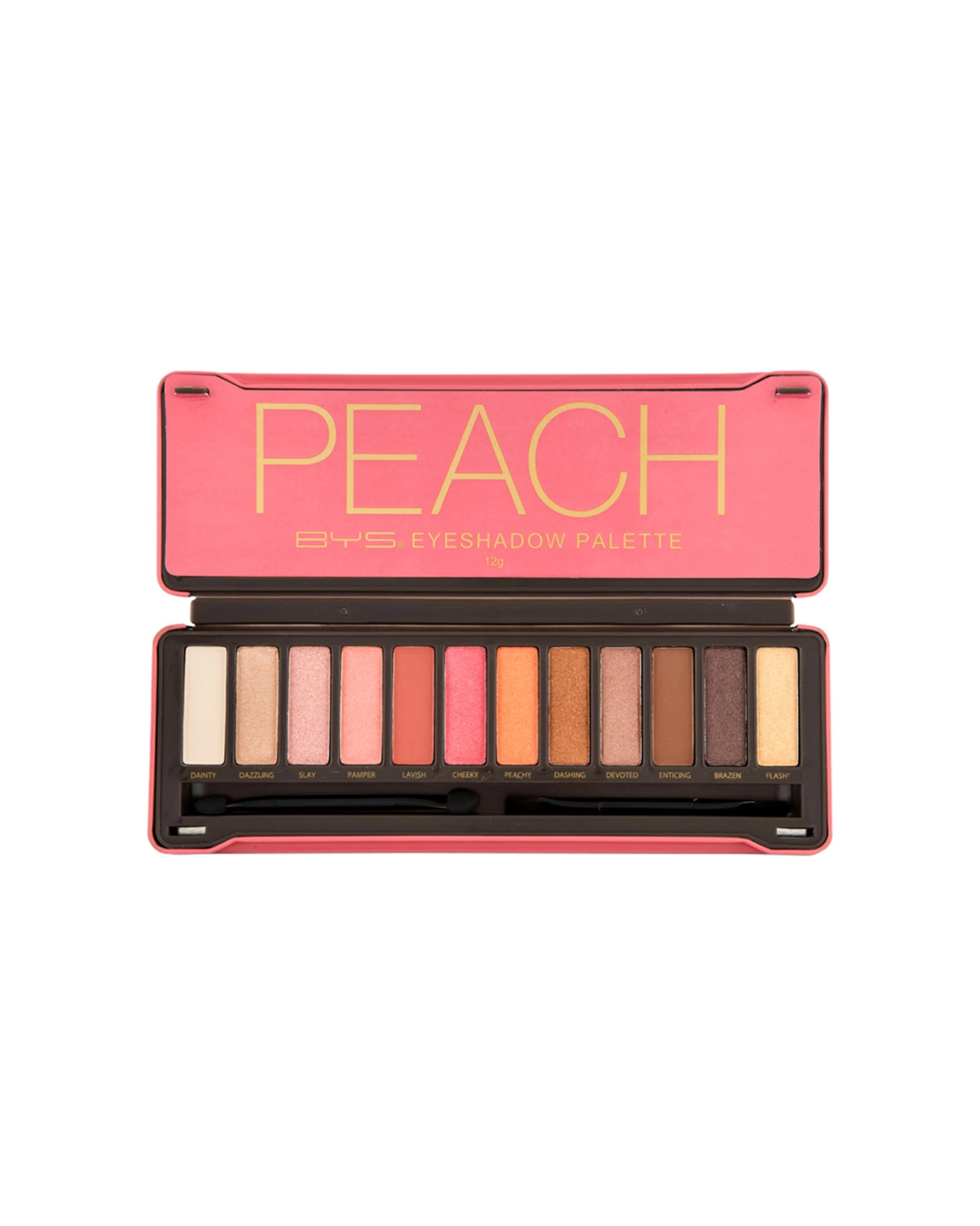 1 BYS Eyeshadow Palette 12 Highly Pigmented Matte Metallic Dual Application - Multi, 1 of 4