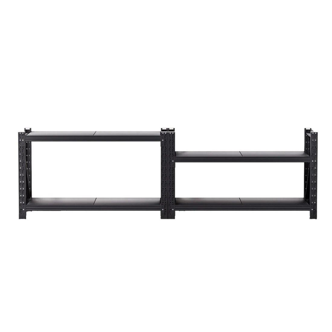3 Giantz 2x 0.9M Garage Shelving Workbench Warehouse Rack - Black, 3 of 7