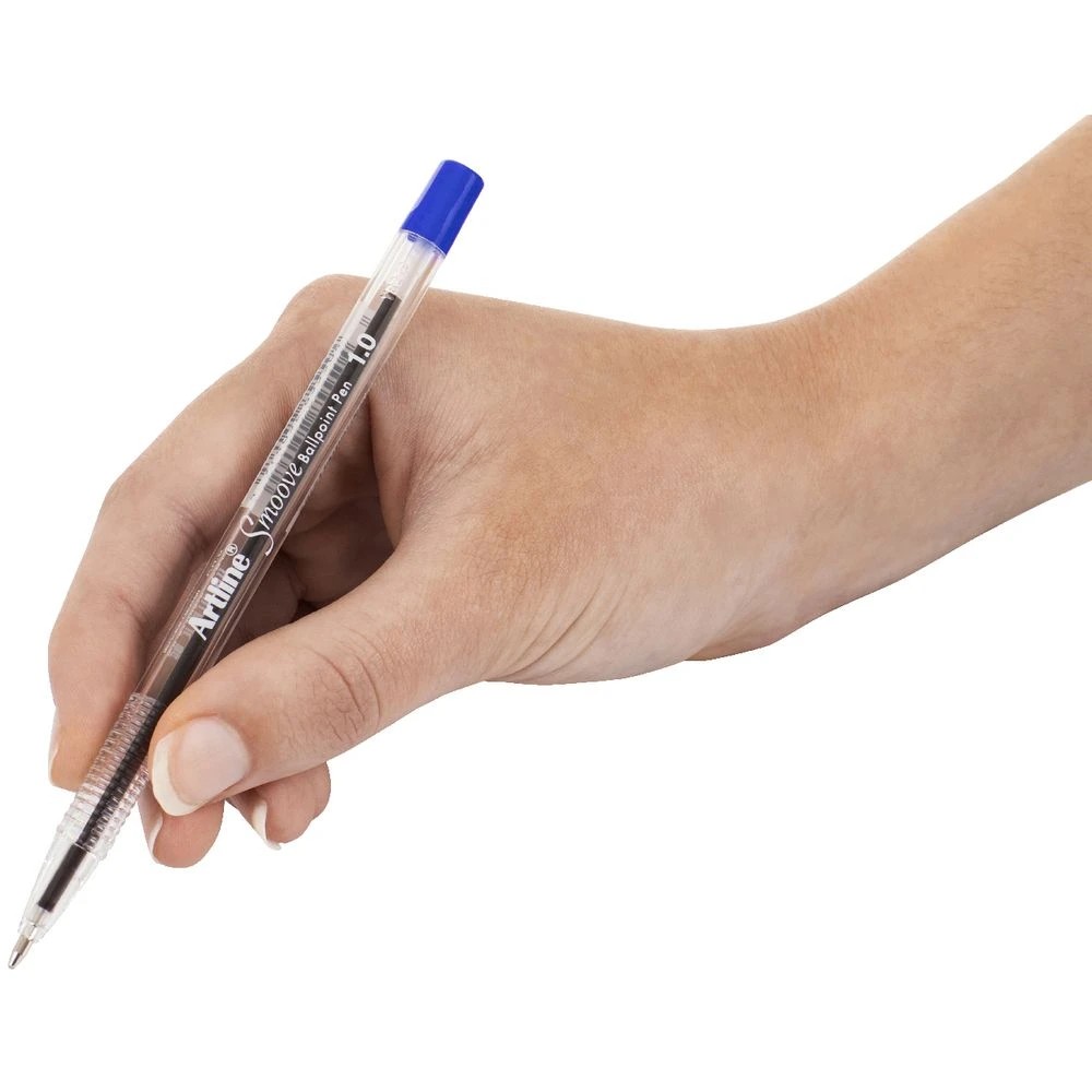 3 Artline Smoove Ballpoint Pen Blue, 3 of 4
