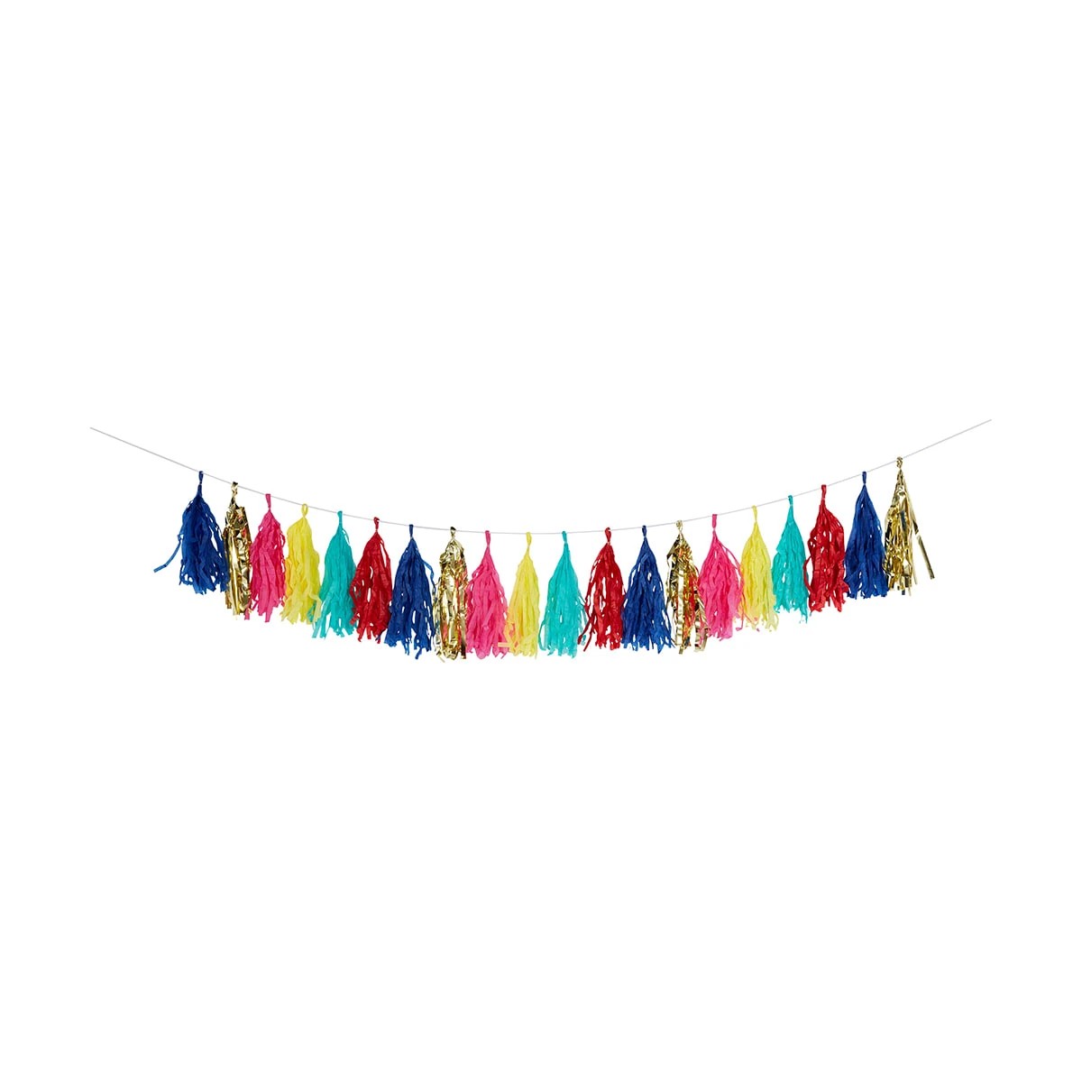 1 Brights Tassel Garland, 1 of 4