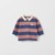 BROWN/NAVY STRIPE