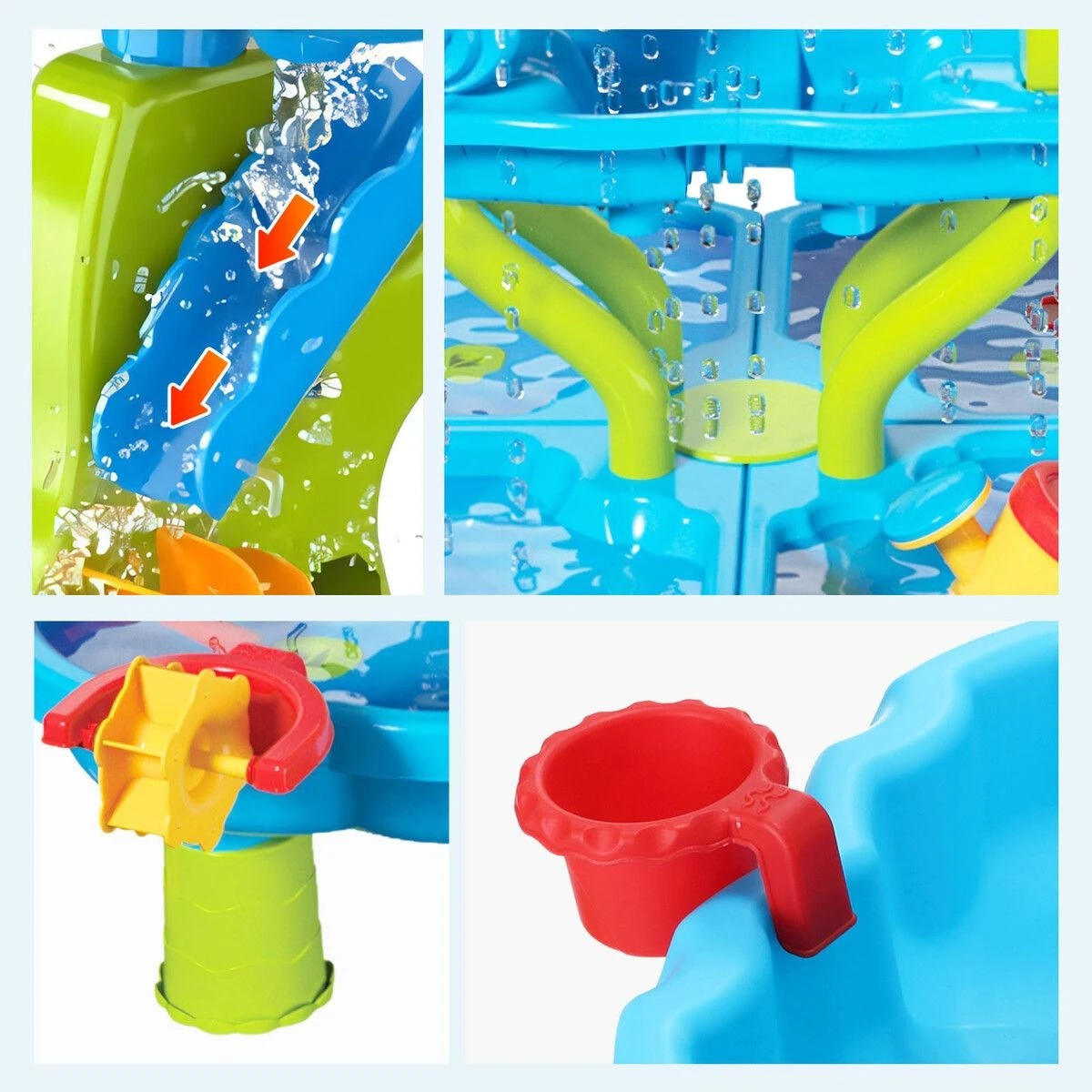 4 AUSWAY Waterfall Water Table Playset Play Ground Activity Centre, 4 of 8