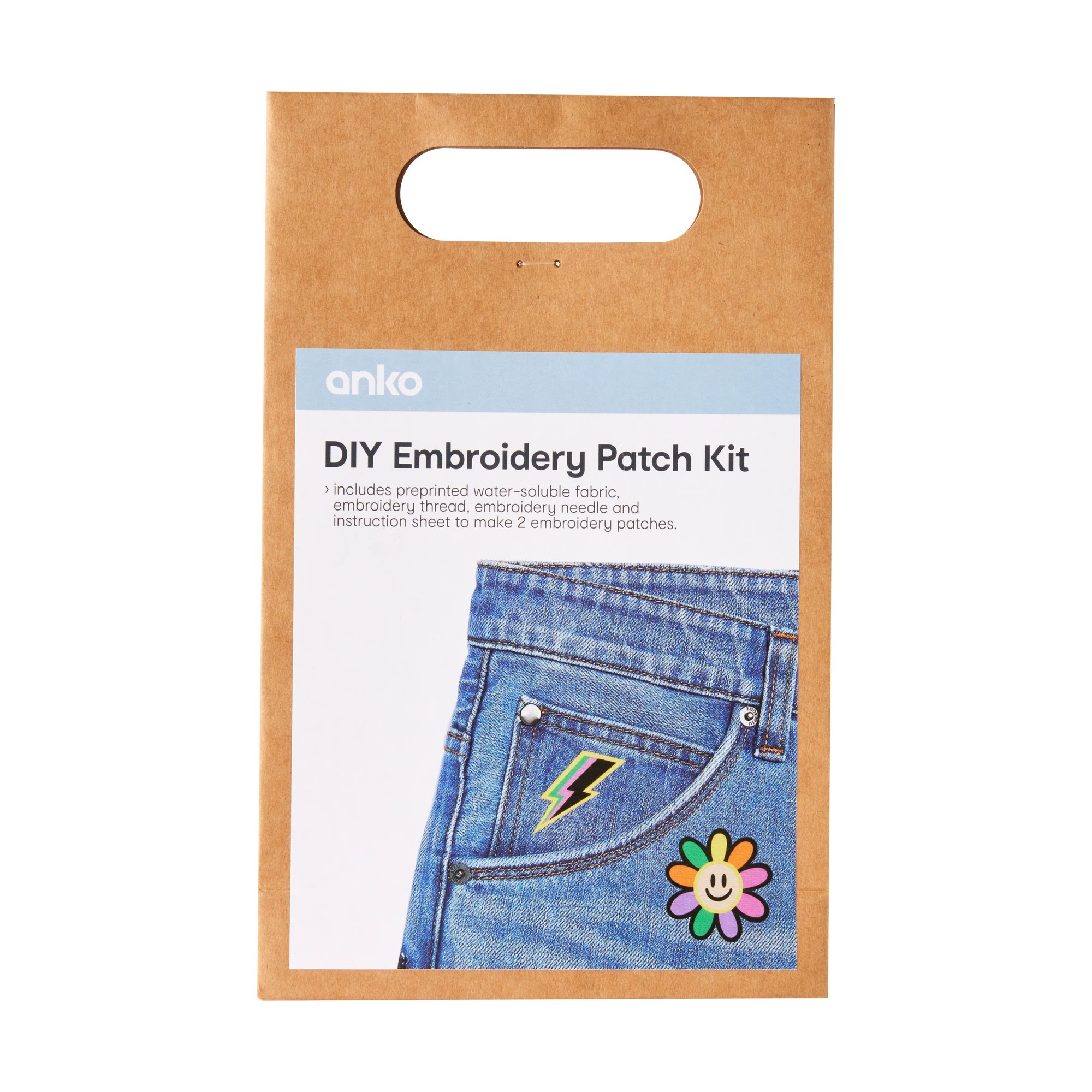1 DIY Embroidery Patch Kit, 1 of 7