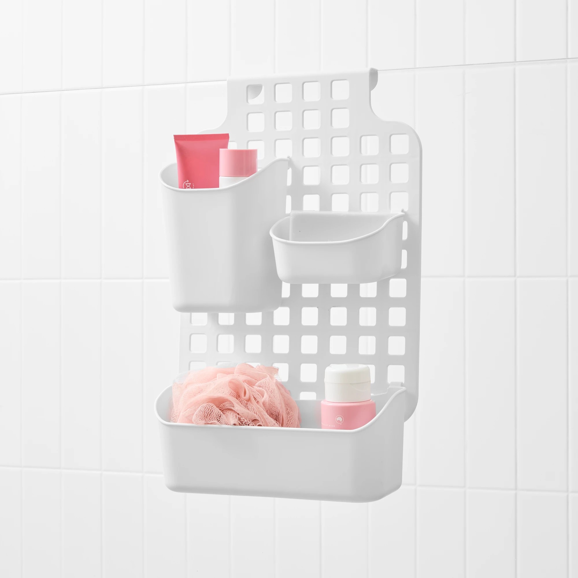 1 Plastic Shower Caddy, 1 of 9