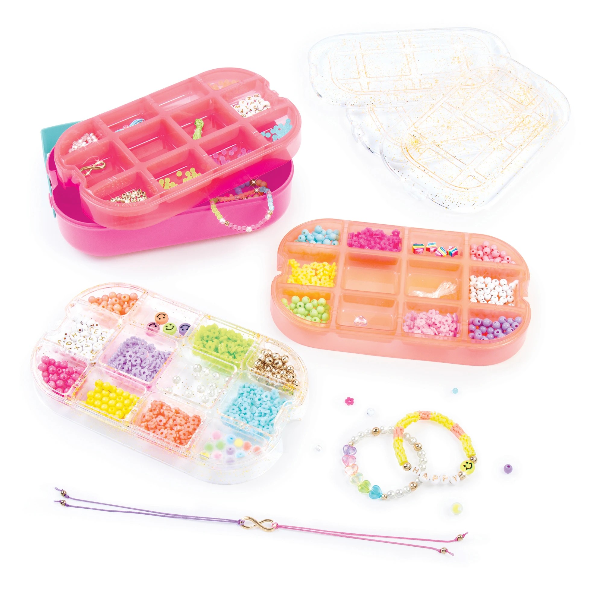 5 1381 Piece Make It Real Beads 2-Go! DIY Jewelry Set, 5 of 7
