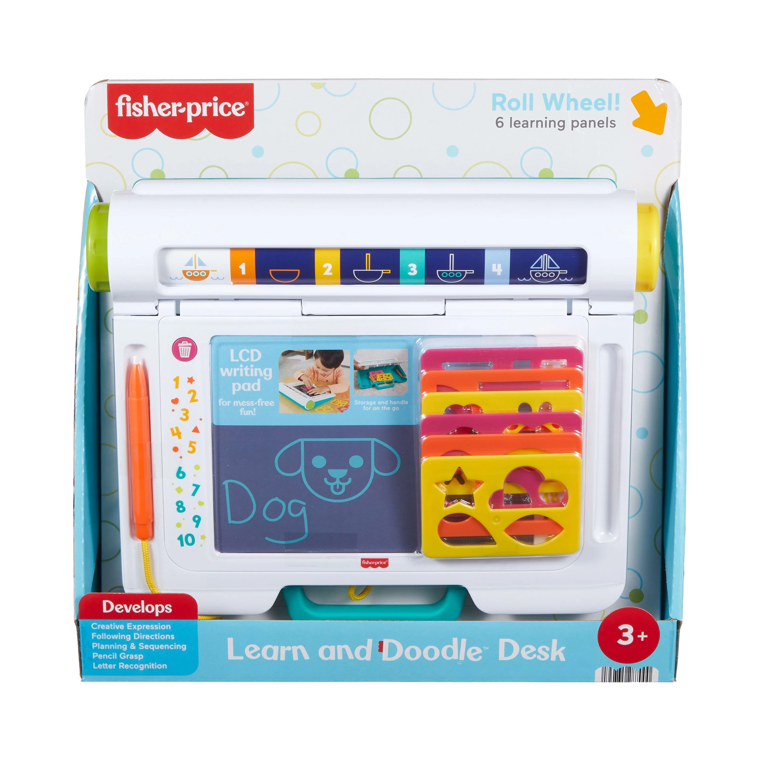 1 Fisher-Price Learn and Doodle Desk, 1 of 7