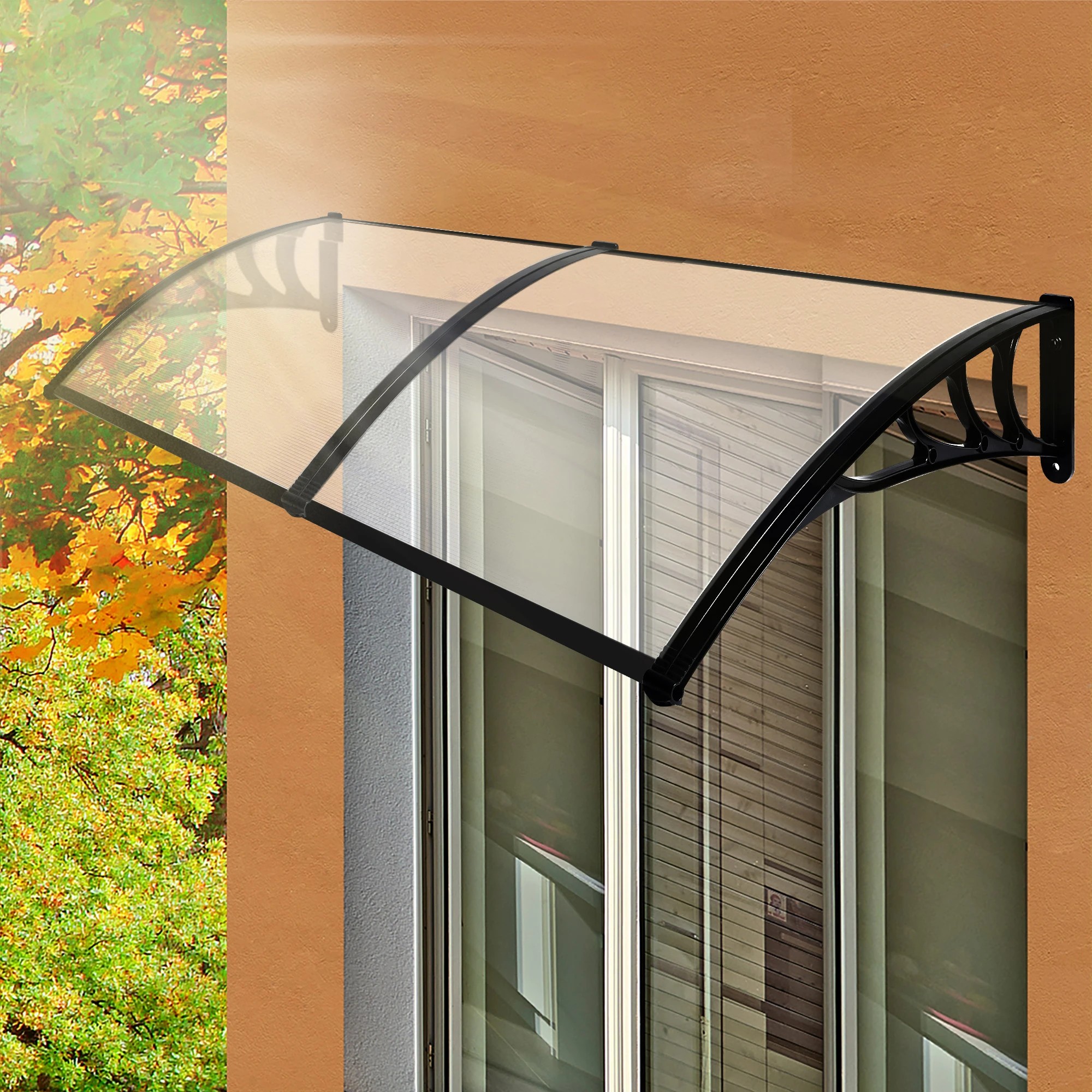 7 Mountview 1x2.4M Outdoor Window Rain Cover - Clear, 7 of 7