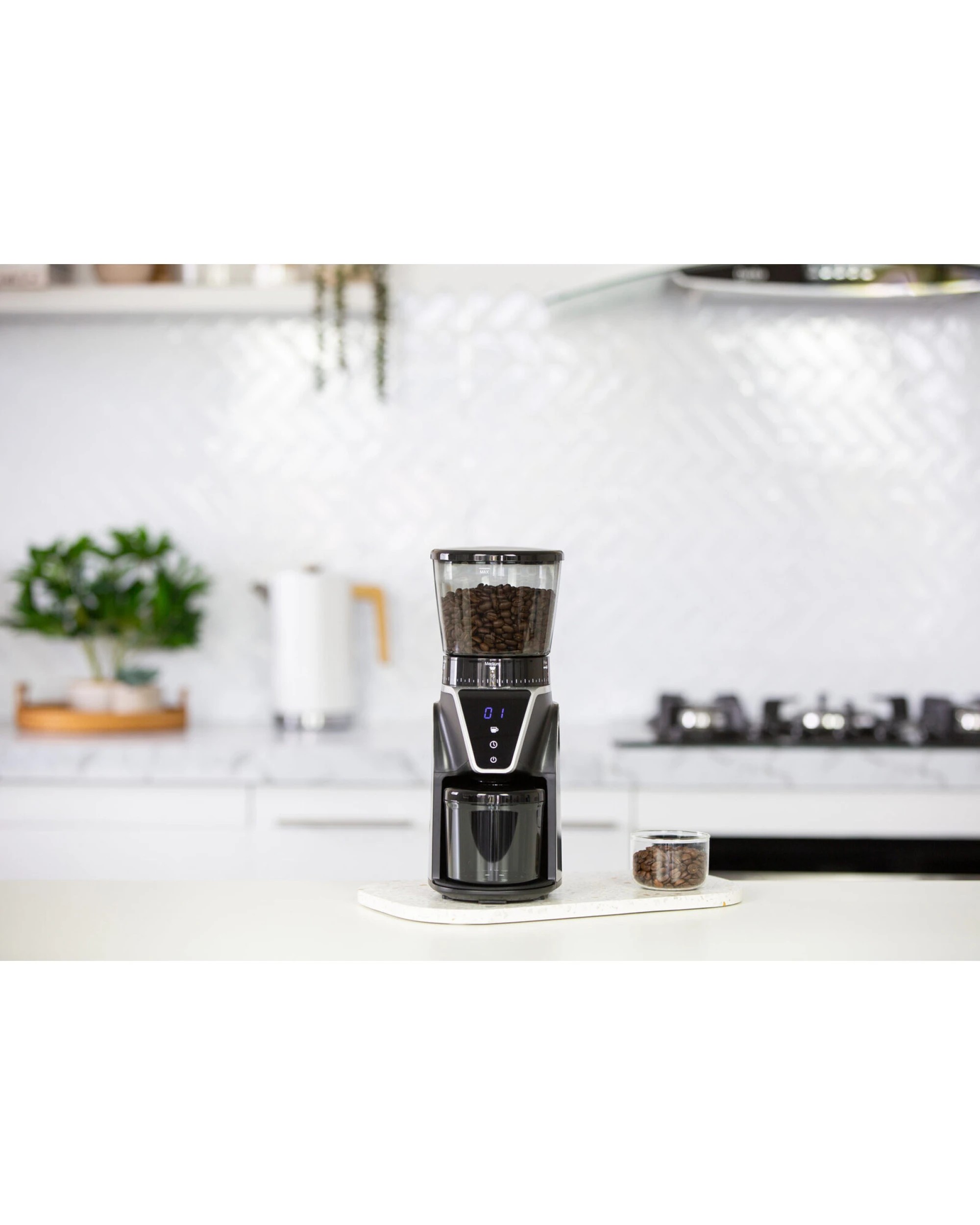 3 Healthy Choice Electric Burr Coffee Bean Grinder (10 Cups) with 31 Grind Setting, 3 of 3