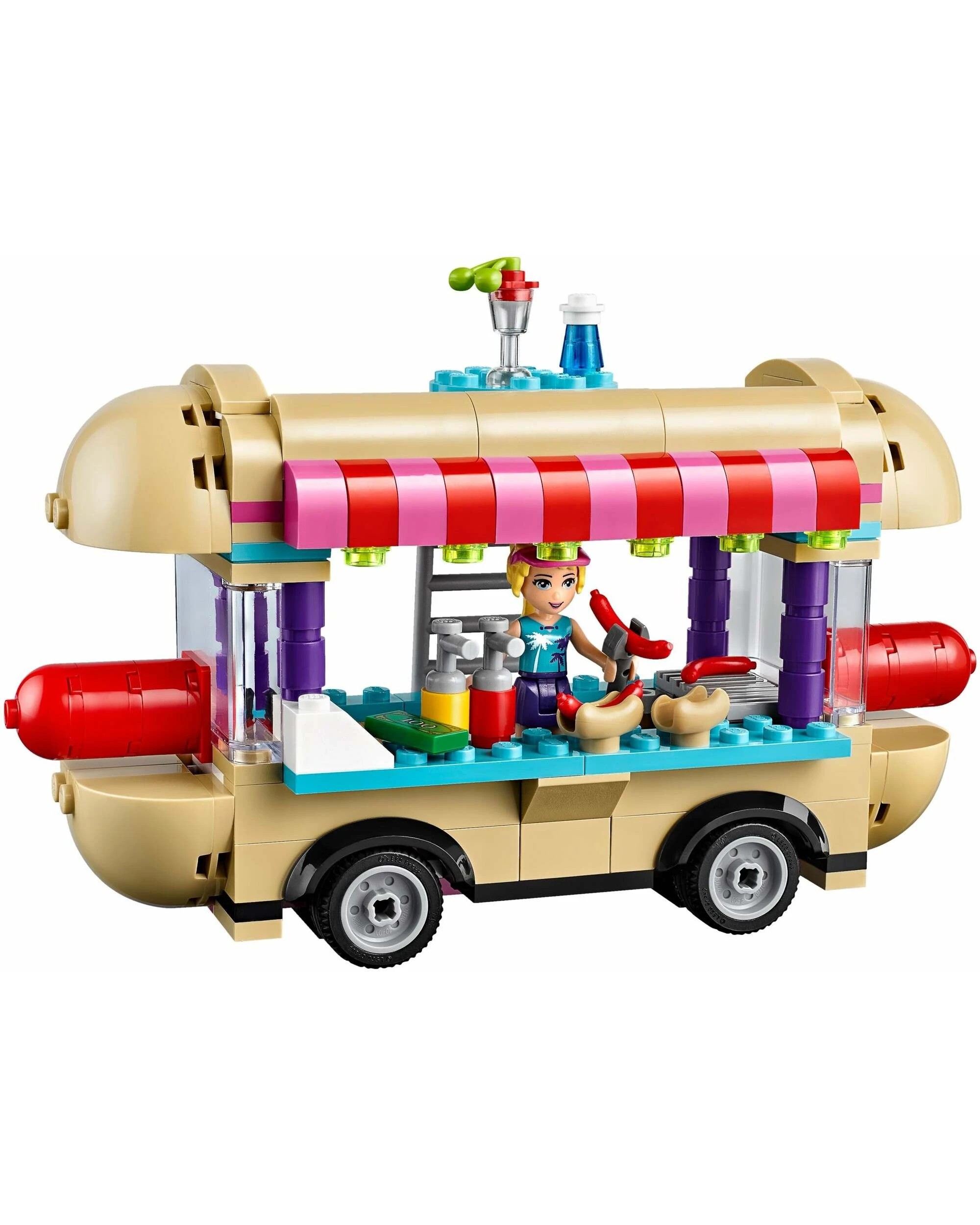 2 LEGO 41129 Friends Amusement Park Hot Dog Van, 2 of 5