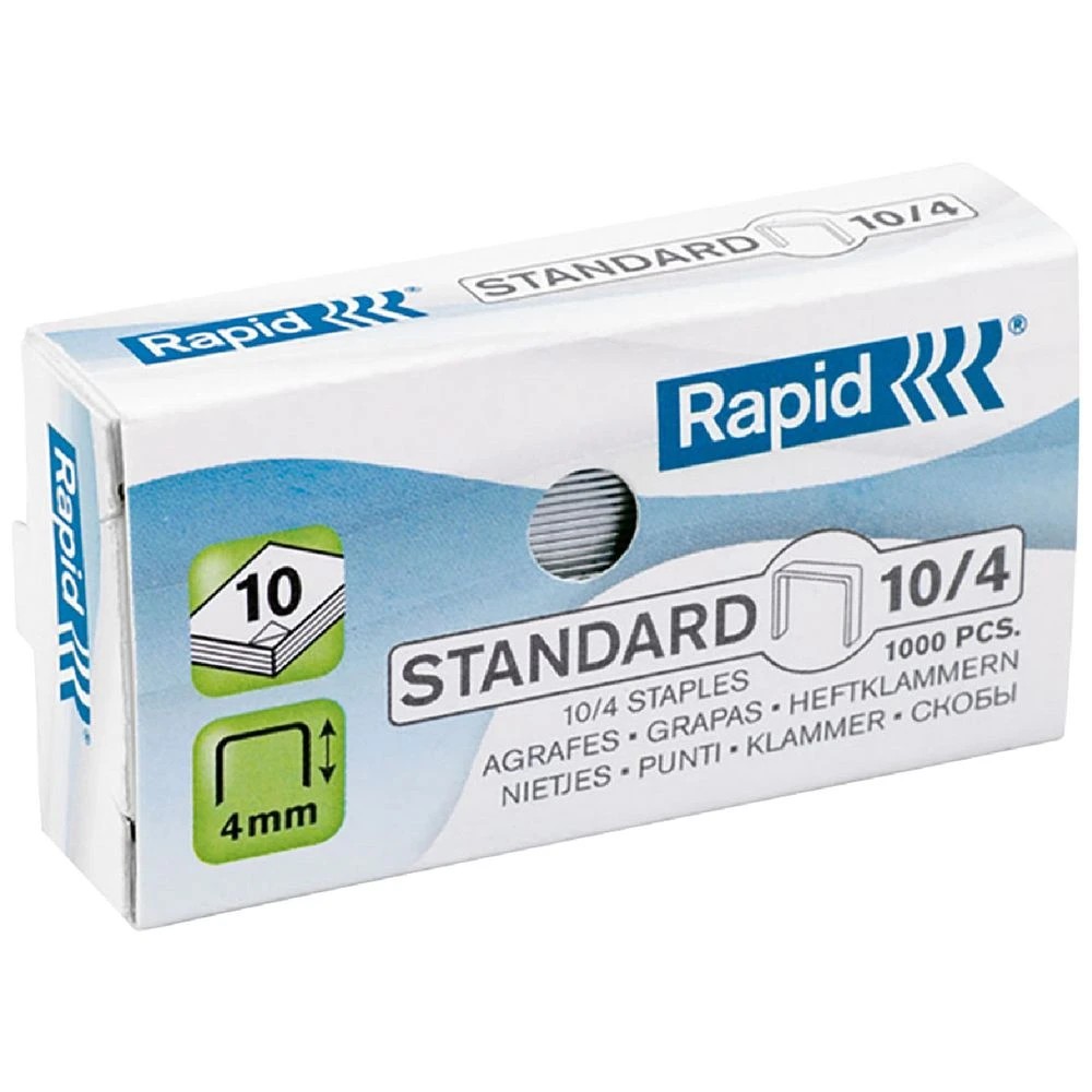 1 Rapid 10/4 Staples 1000 Pack, 1 of 2