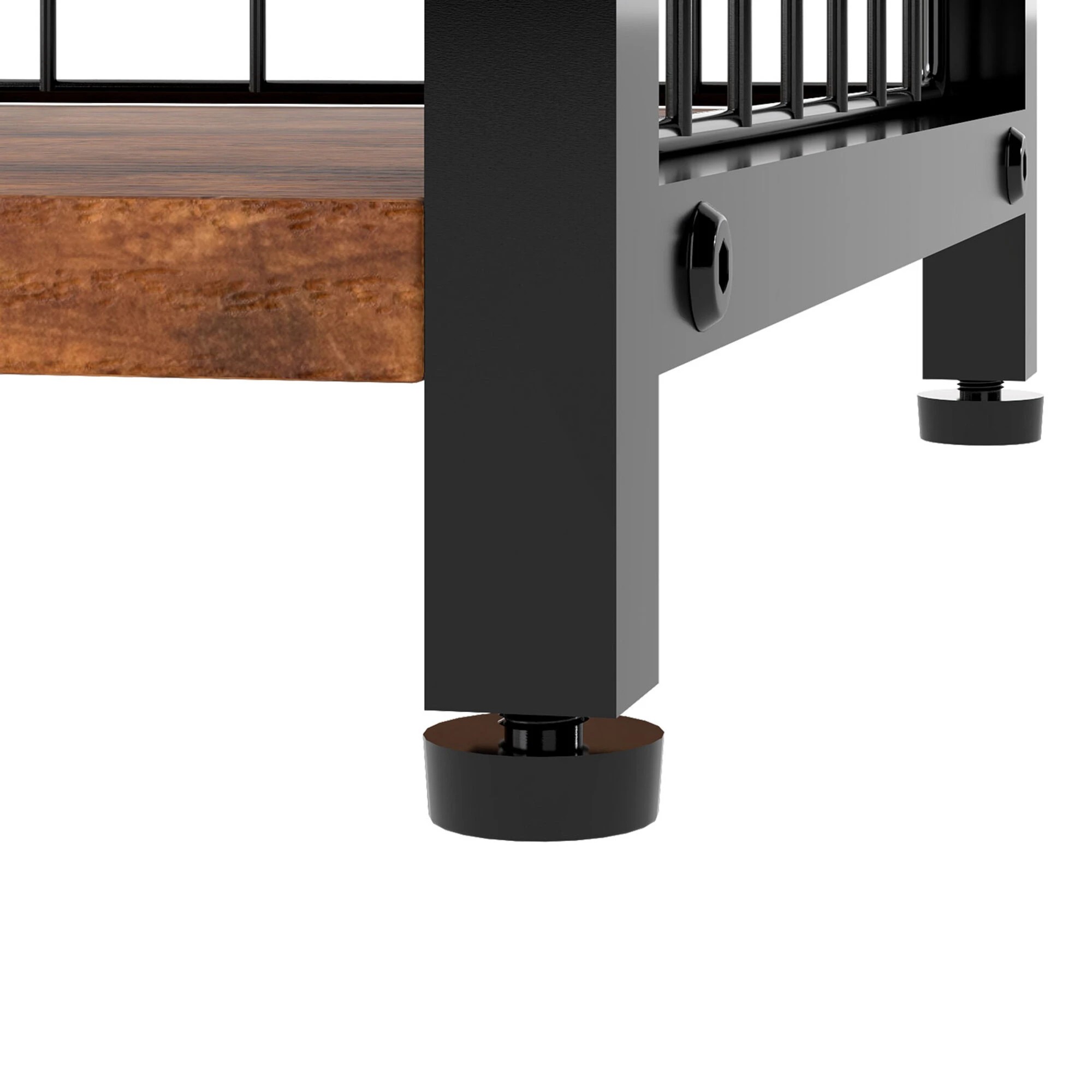 4 Levede Side Table  3 Tier Vintage - Brown, 4 of 9