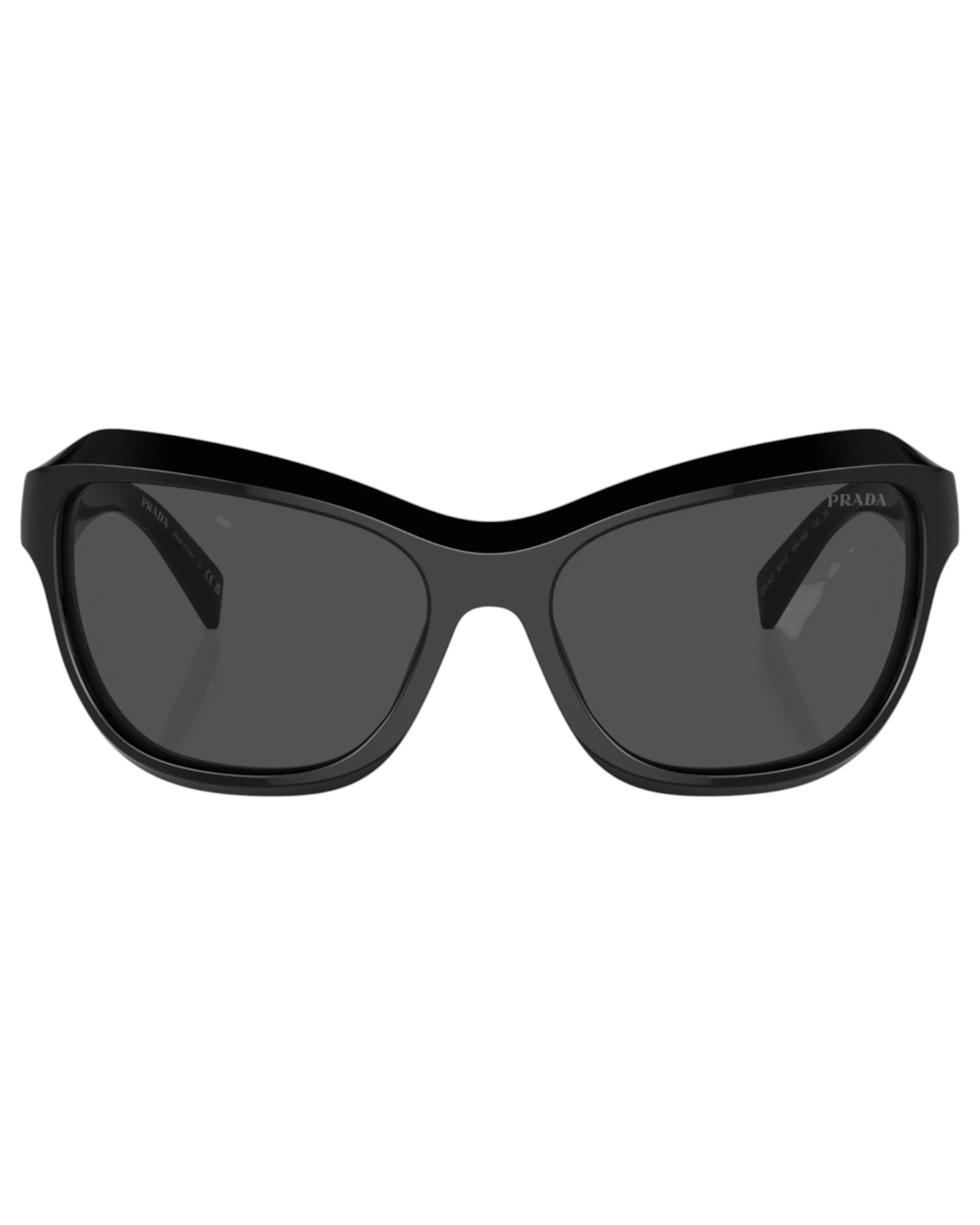 2 Prada Womens Sunglasses PRA27S Black/ Dark Grey Sunnies BLACK/DARK GREY, 2 of 5