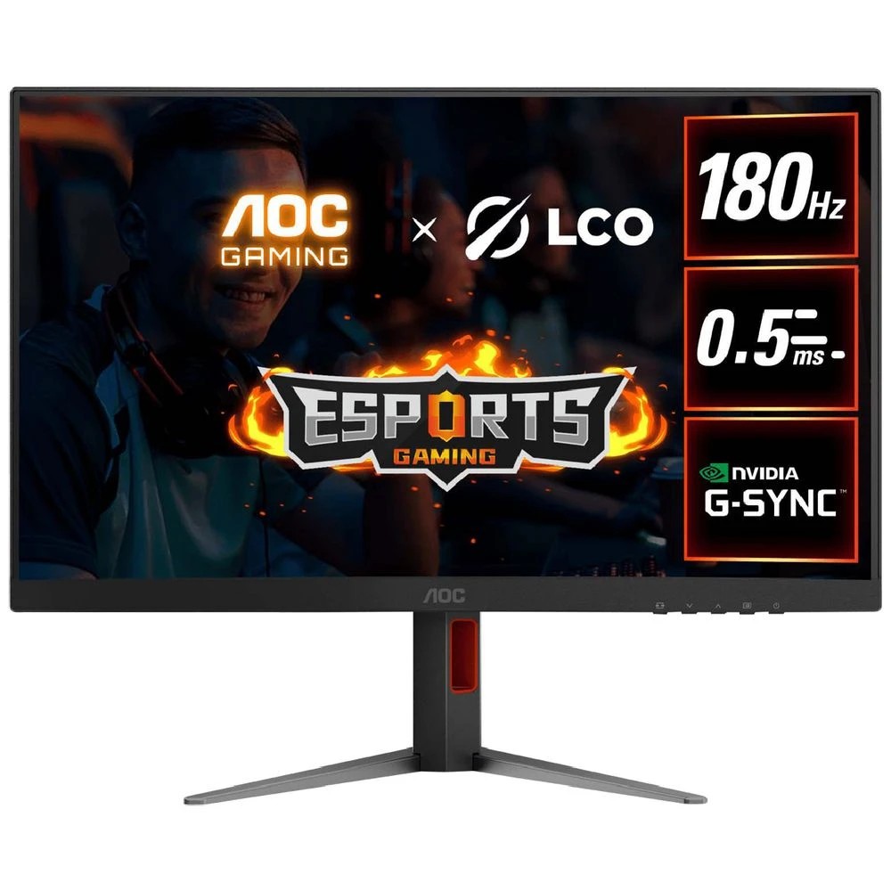 1 AOC 27" QHD 180Hz 0.5ms IPS Gaming Monitor Q27G4F, 1 of 9
