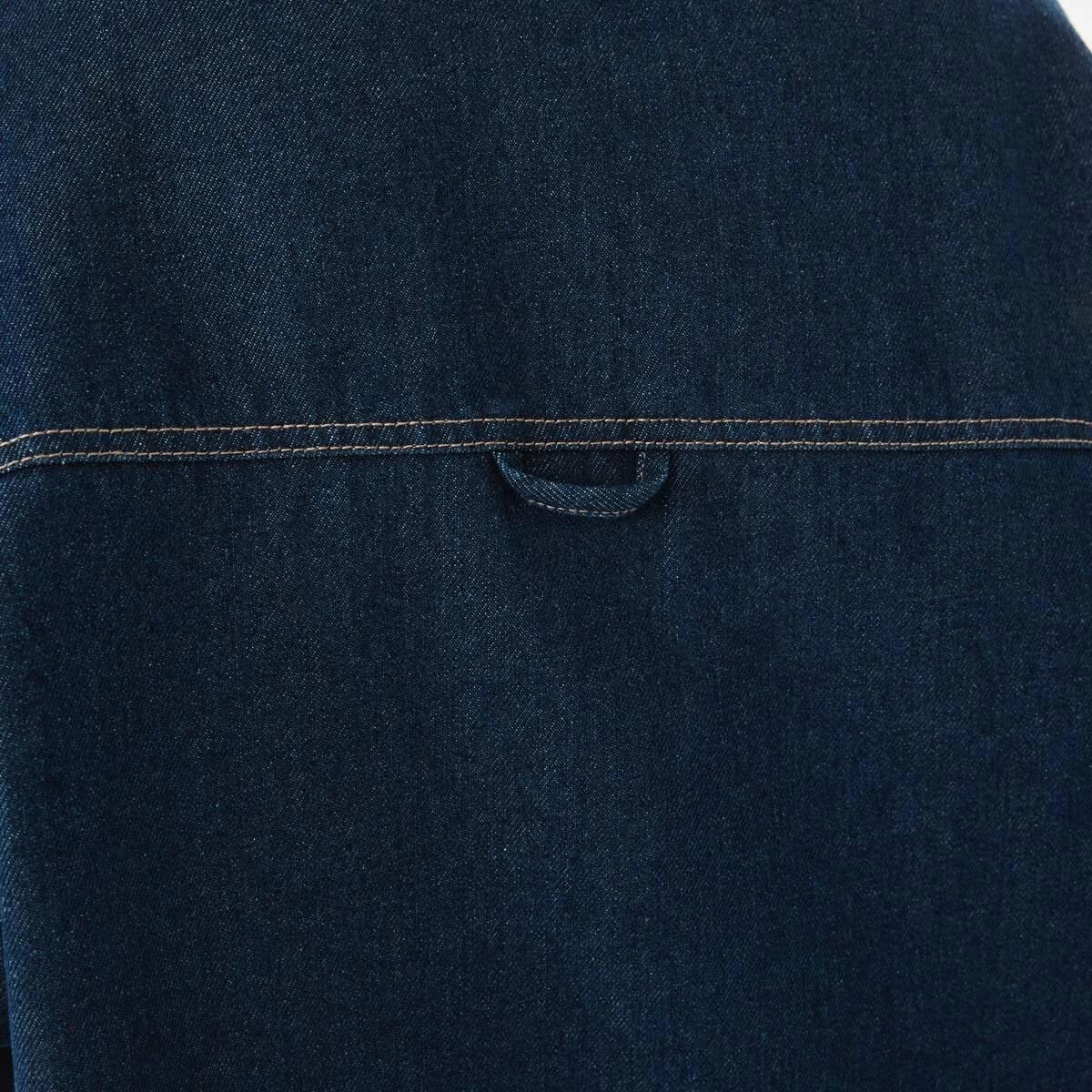 8 Long Sleeve Denim Shirt Dark Wash, 8 of 8