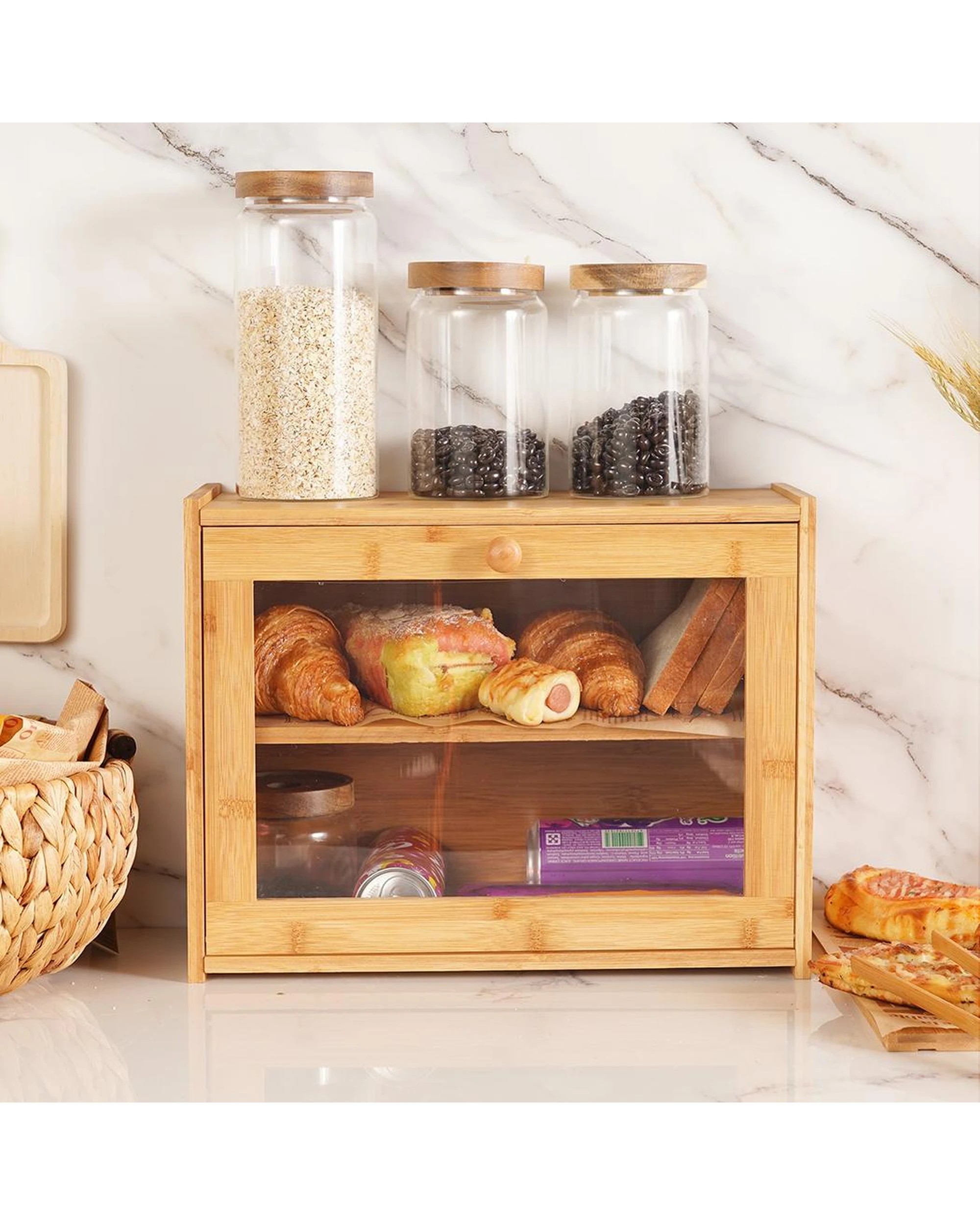7 Bamboo Bread Box, 7 of 10