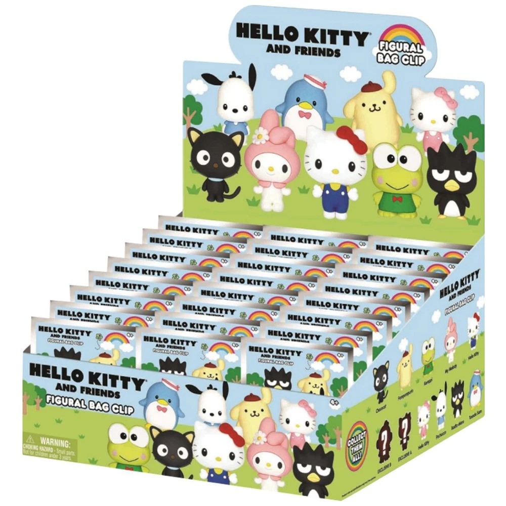 2 PVC Bag Clip Blind Bag Hello Kitty Series 1, 2 of 3