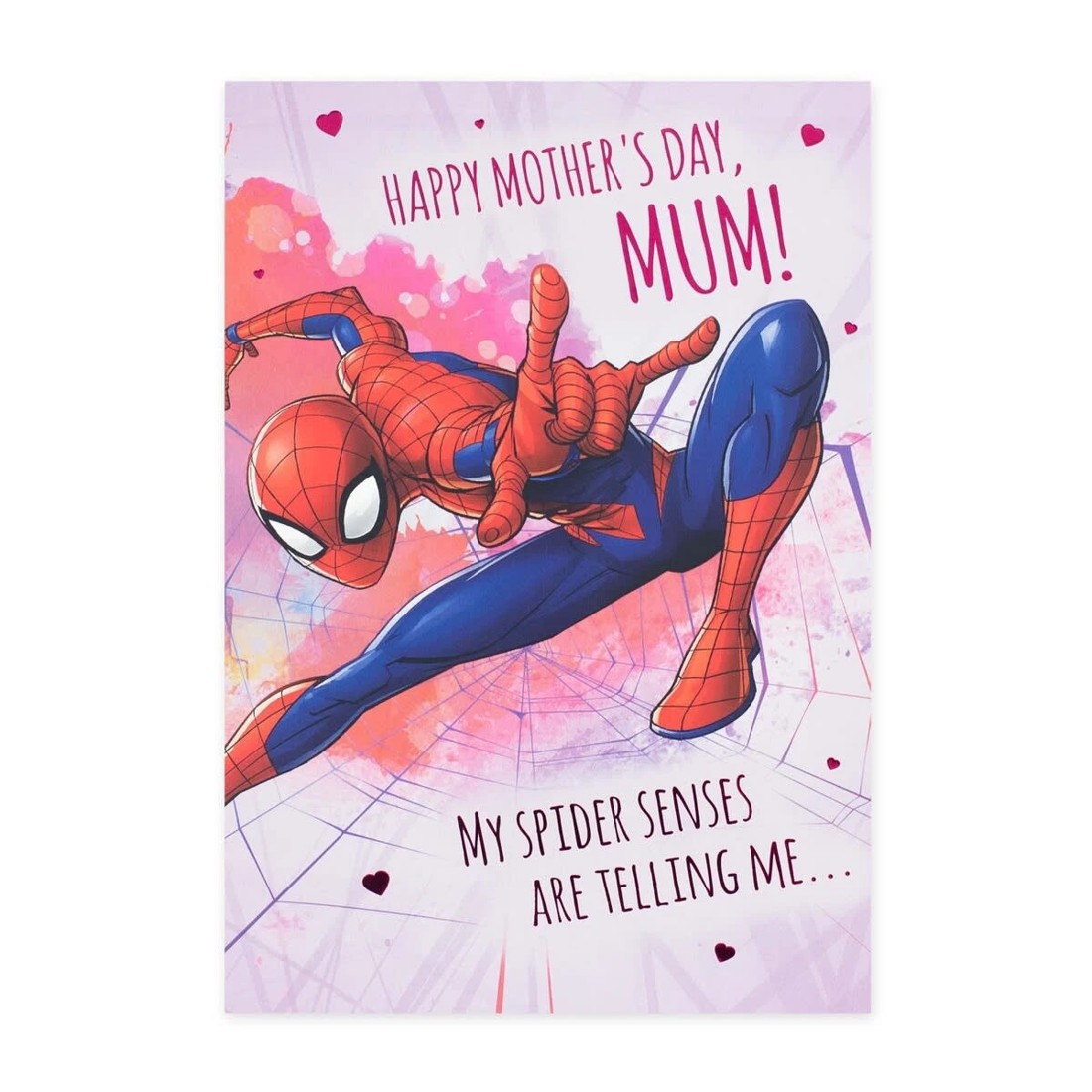 3 Hallmark Marvel Spider-Man Mother's Day Card - Spider Senses, 3 of 3