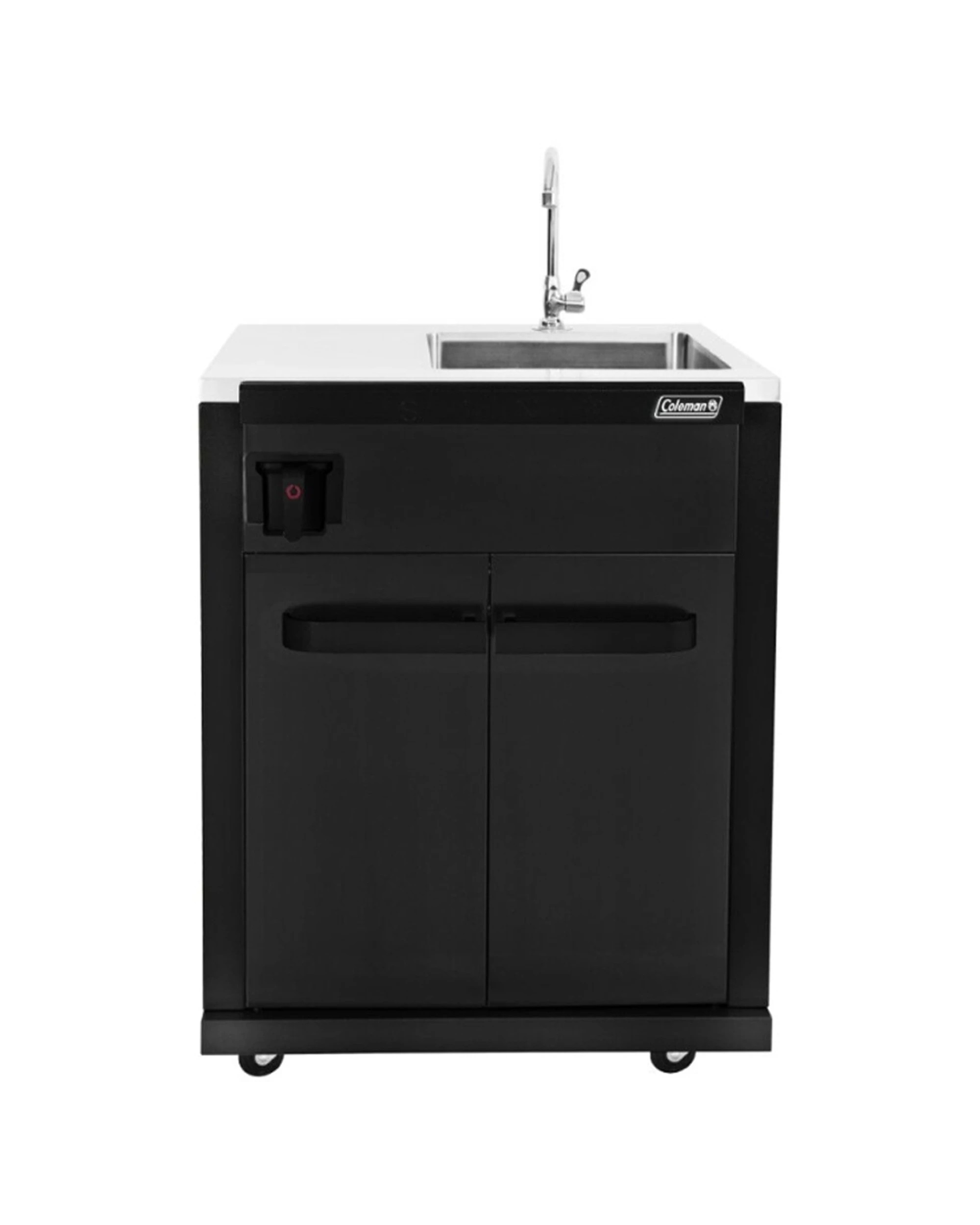 7 Coleman Pro Series 5 Burner Kitchen With Fridge And Sink Module Matt - Black, 7 of 7