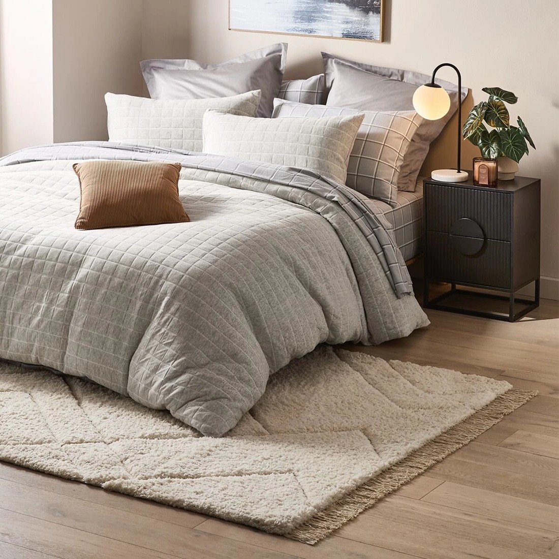 7 Sophia Rug - White, Extra Large - 270cm x 180cm, 7 of 7