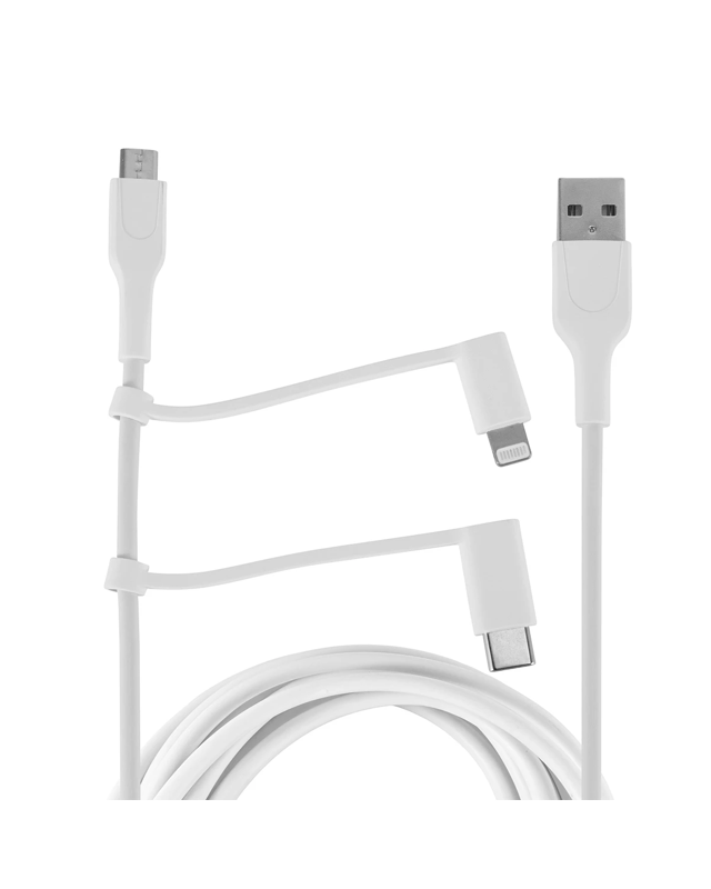 3-in-1 Travel Cable - W