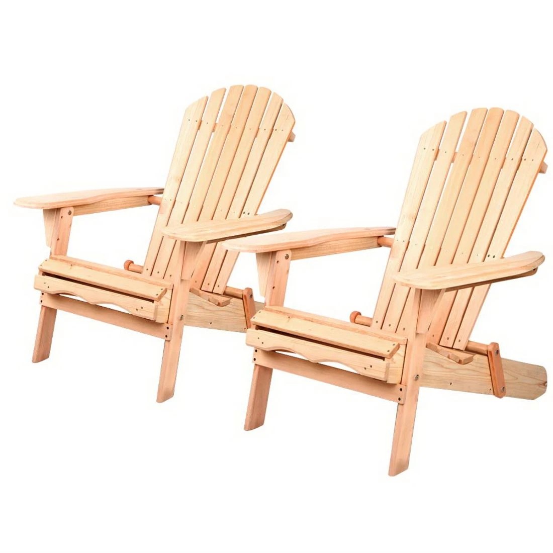 1 Gardeon Adirondack Outdoor Chairs
 - Brown, 1 of 3