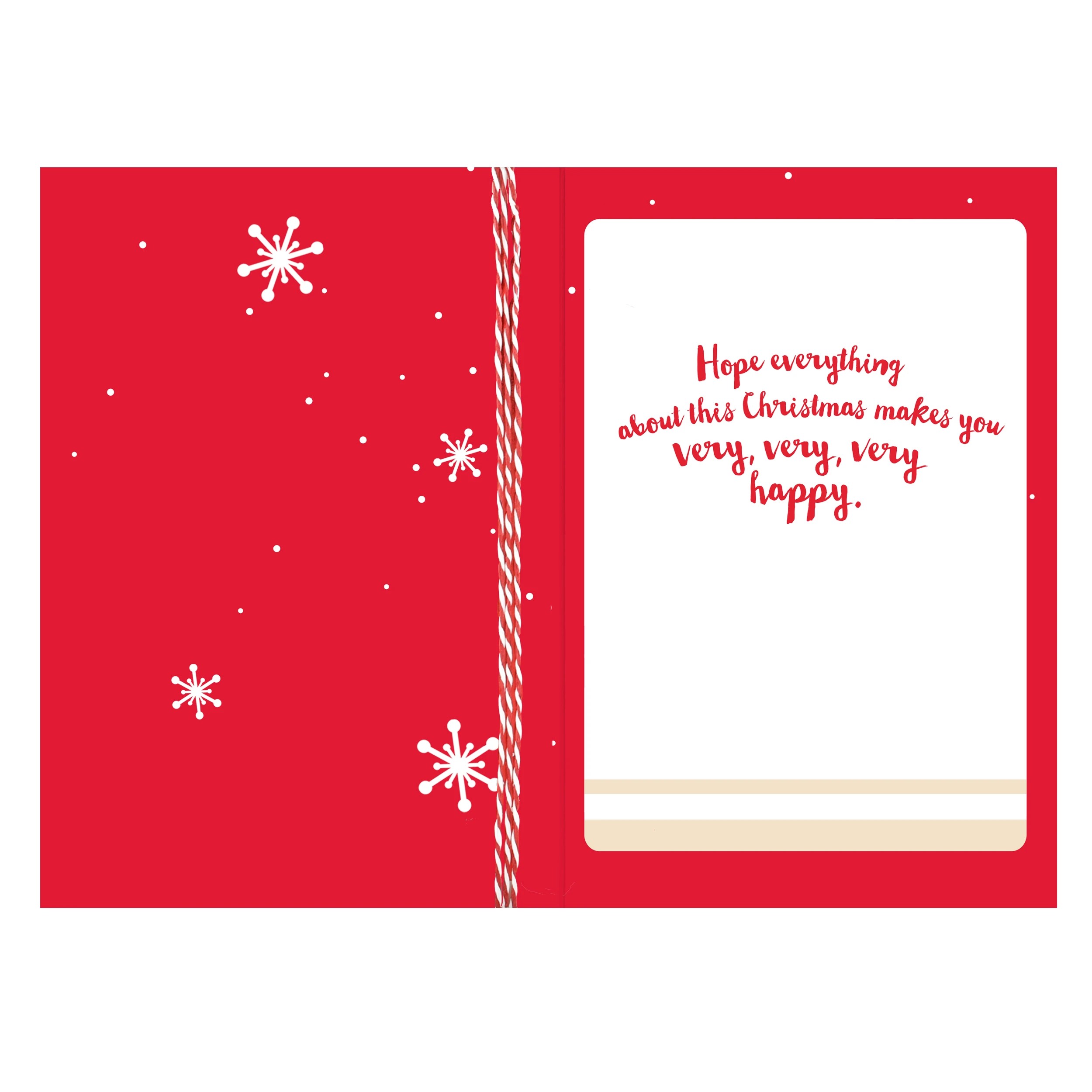 2 Hallmark Christmas Card - Merry Merry Merry, 2 of 4