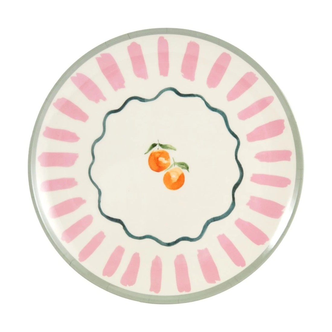 7 4 Pack Tropical Dinner Plates, 7 of 8