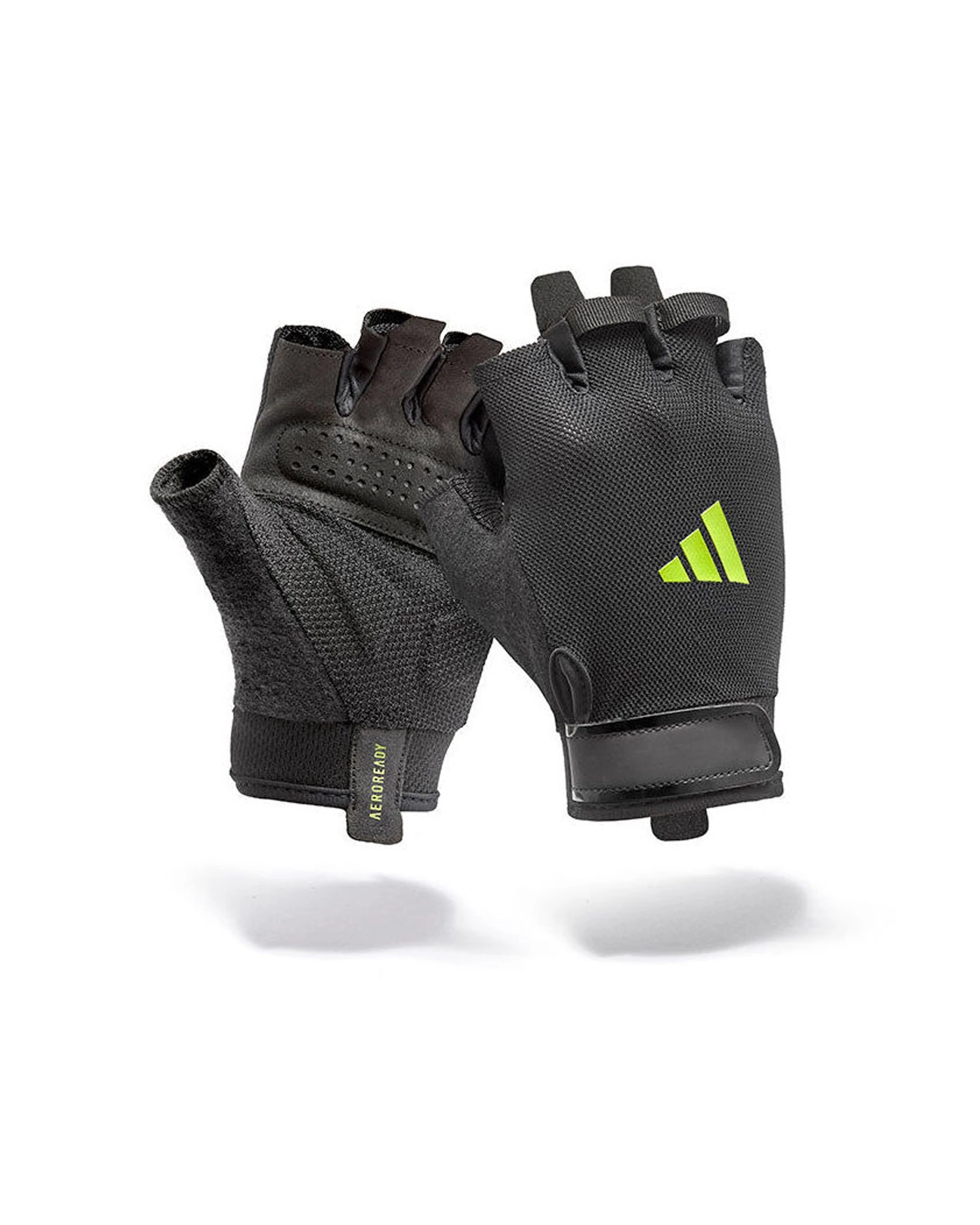 1 Adidas Essential Training Gloves Aeroready Sweat Wicking Ventilated Palm - Multi, 1 of 5