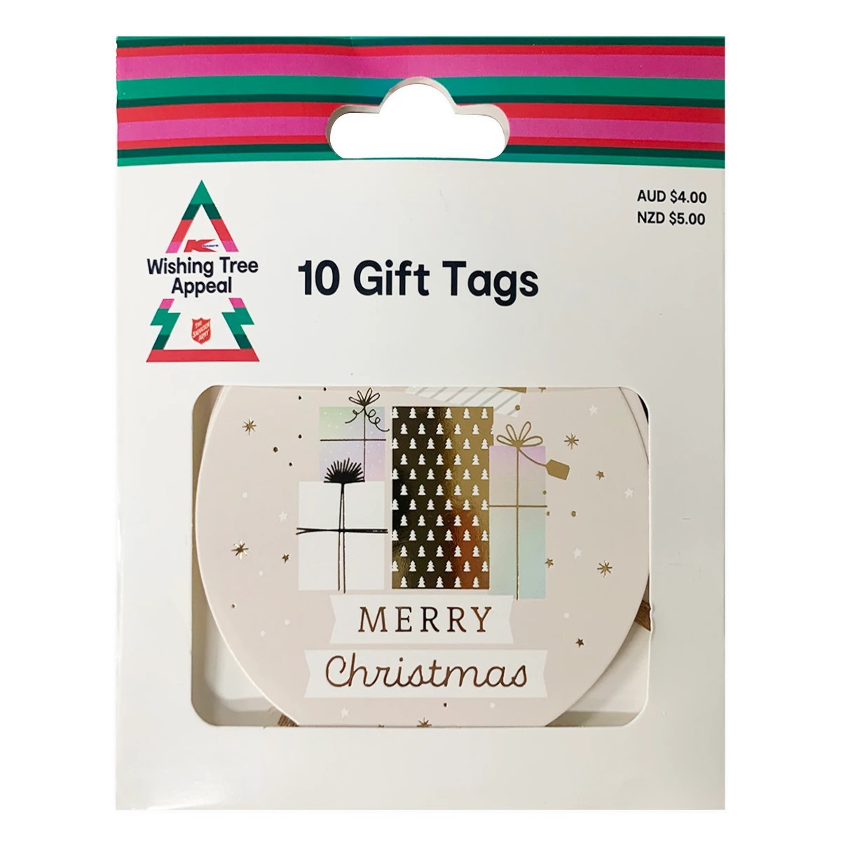 3 Wishing Tree 10 Pack Christmas Gift Tags - Assorted, 3 of 8