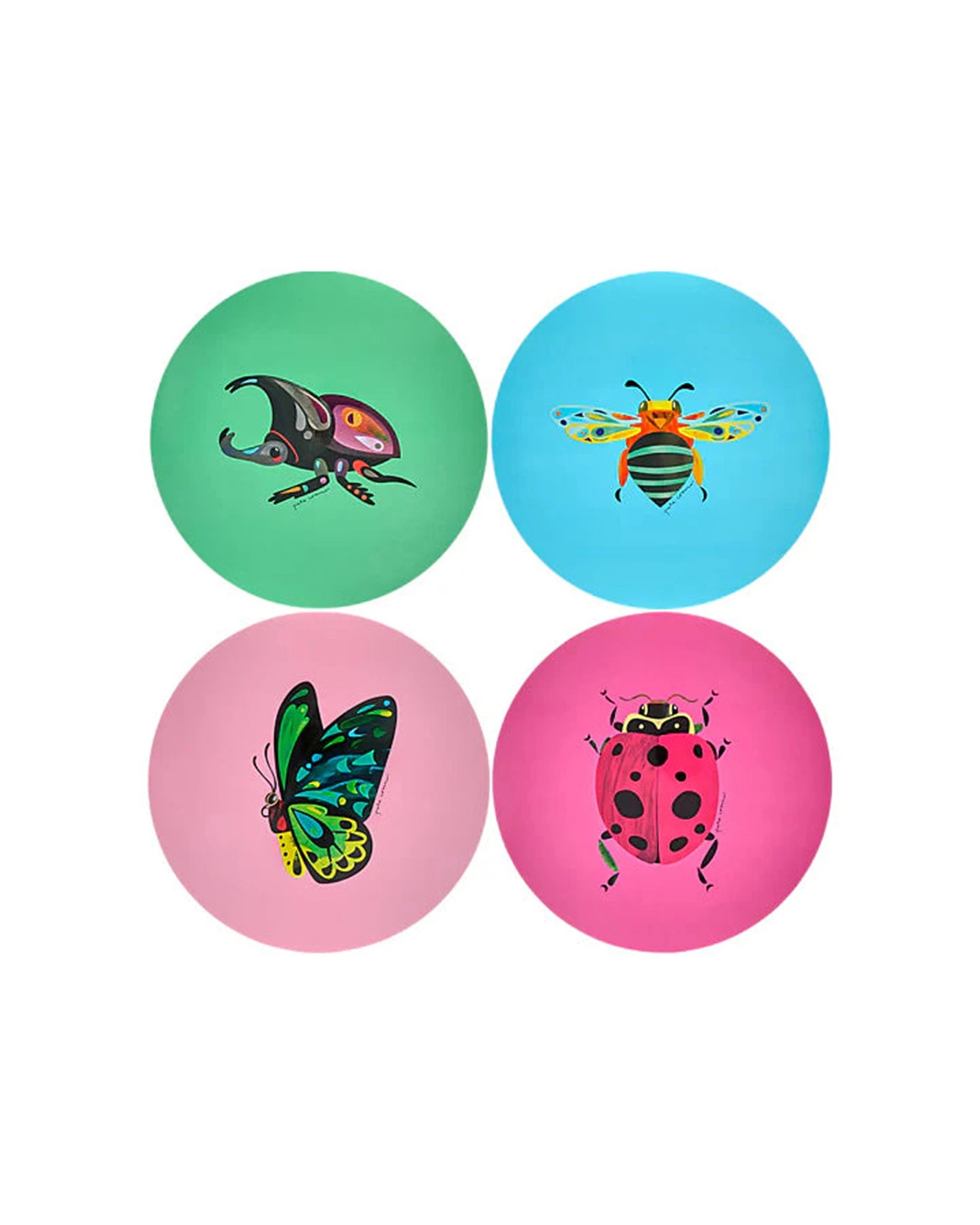 2 Maxwell & Williams 4 Pack Pete Cromer Round Placemats Garden Party Durable
 - Multi, 2 of 3