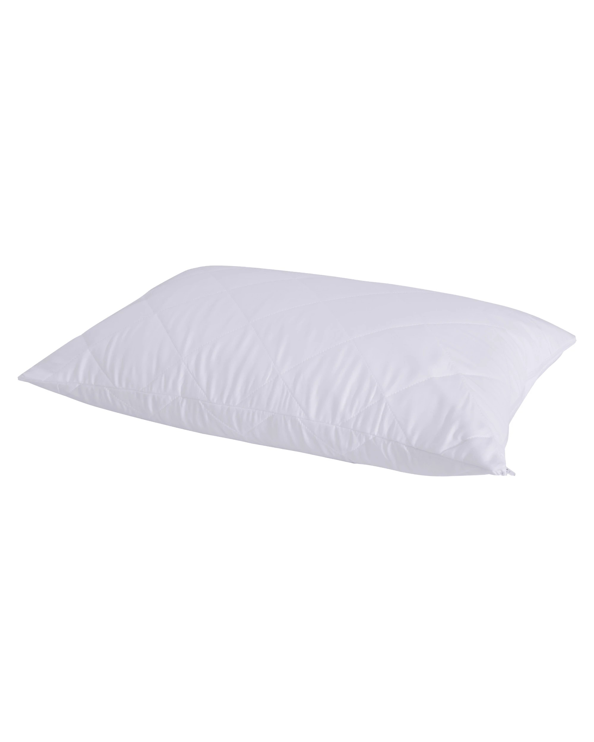 4 Dreamaker Tencel Quilted Pillow Protector King Pillow - White, 4 of 5