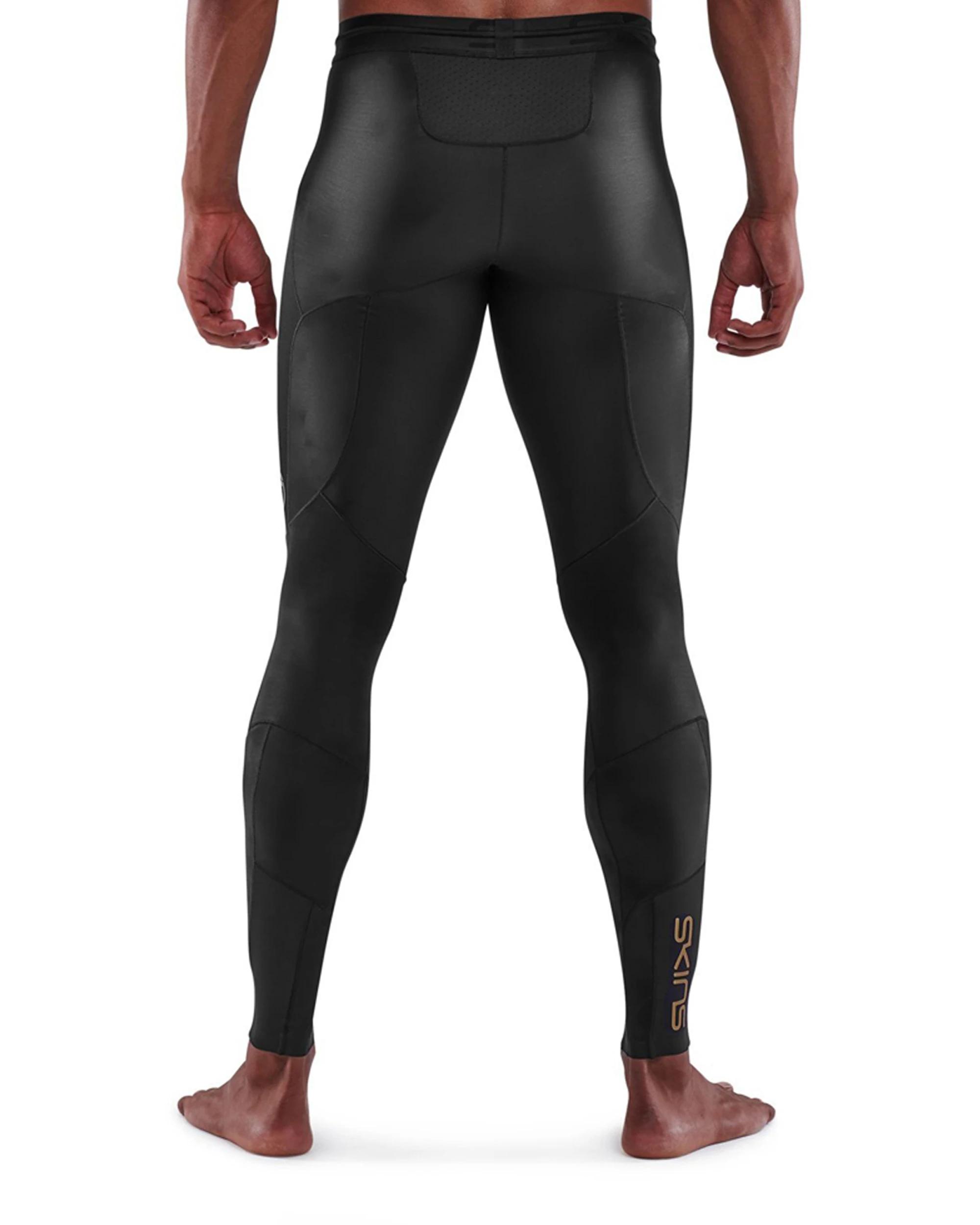 2 SKINS Compression Men's Series-5 Gym/Running Long Tight BLACK, 2 of 3