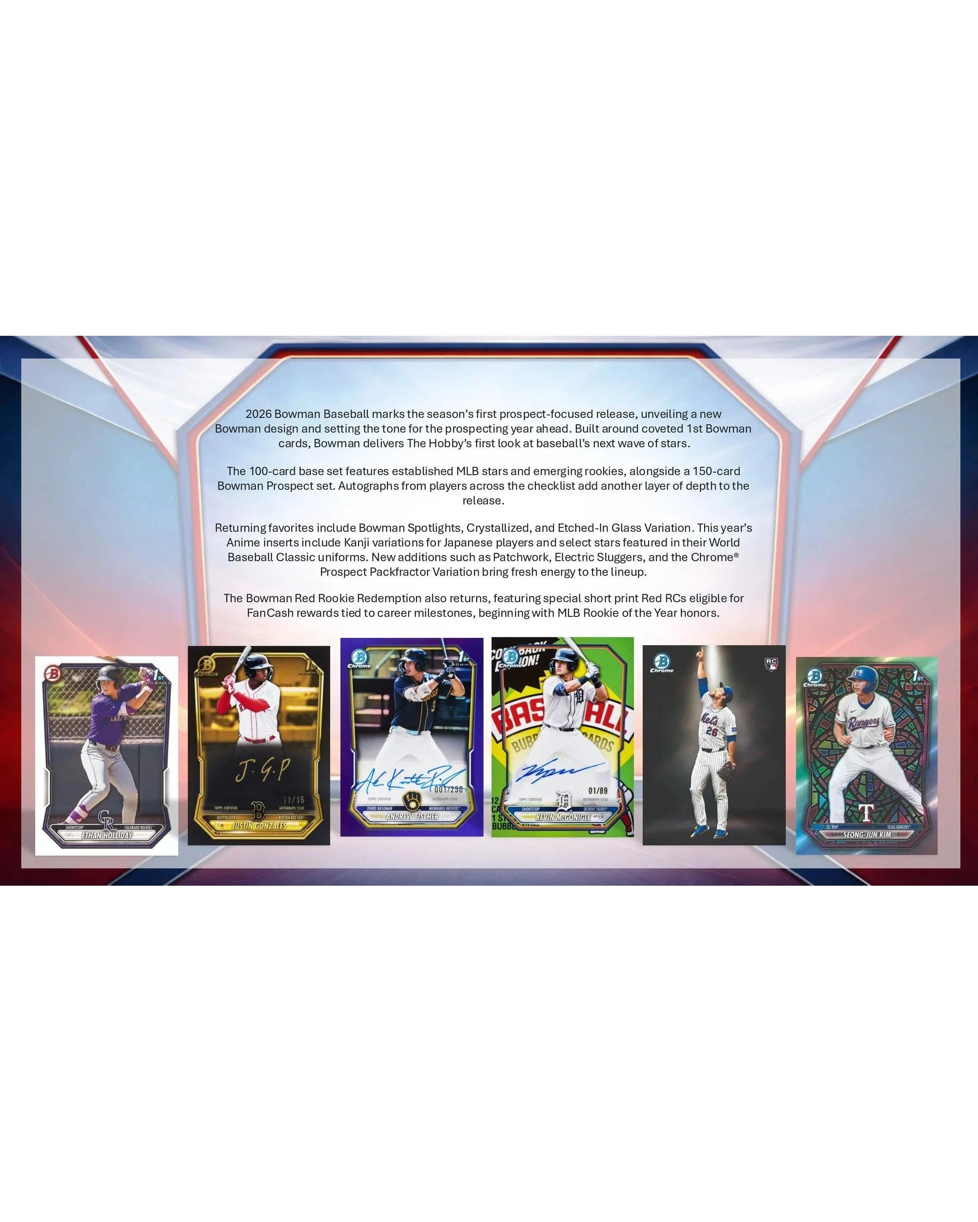 3 Topps Bowman 2026 MLB Baseball Jumbo Pack, 3 of 9
