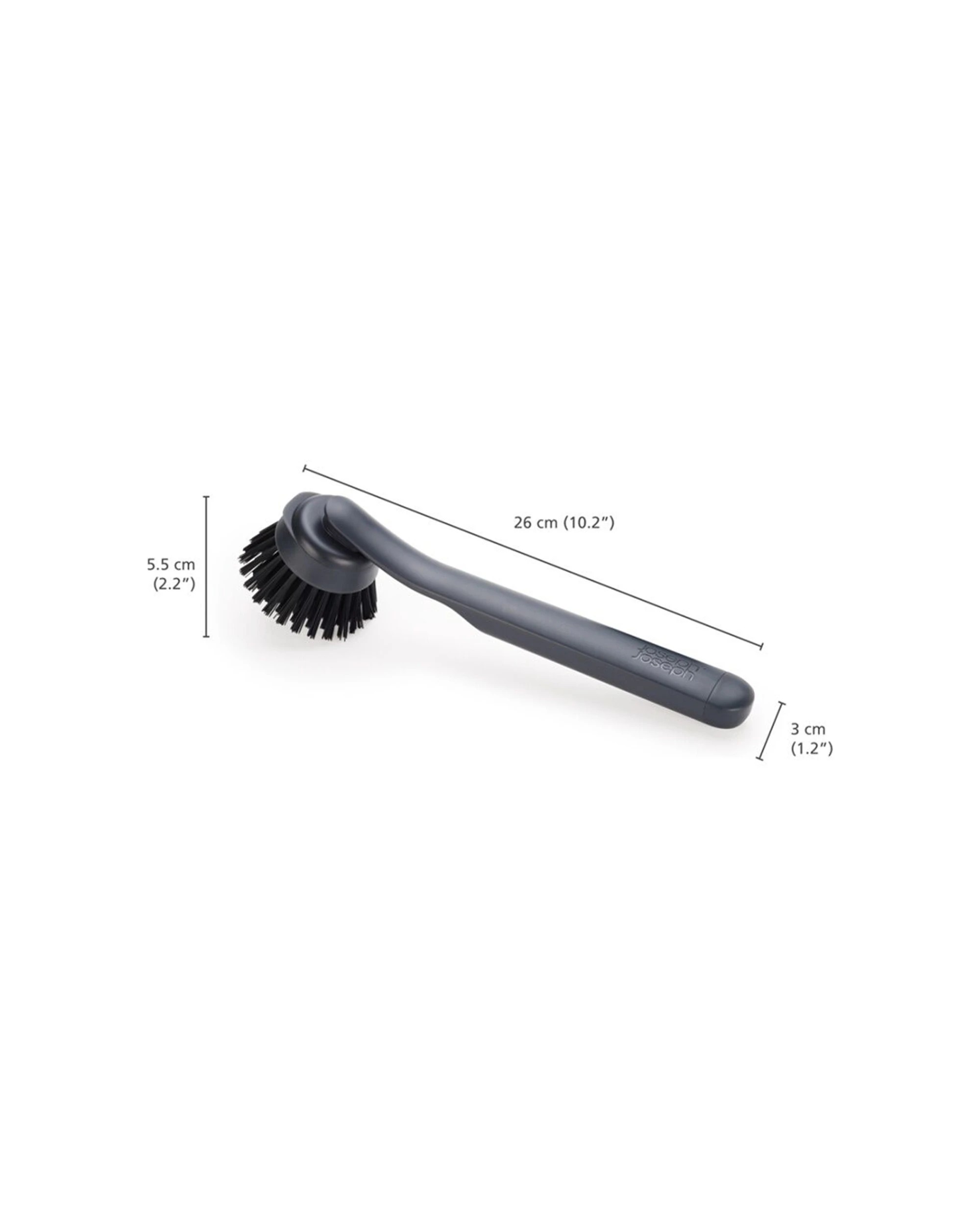 6 Joseph Joseph SinkTech Dish Brush Replacement Pan Scraper Head Graphite - Grey, 6 of 7